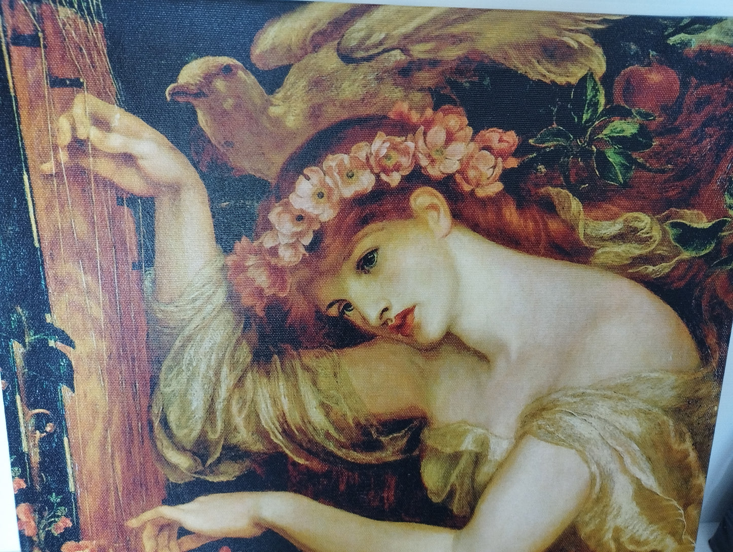 Quadro A Sea Spell Dante Gabriel Rossetti 
Stampa su tela
Misure 40 x 50