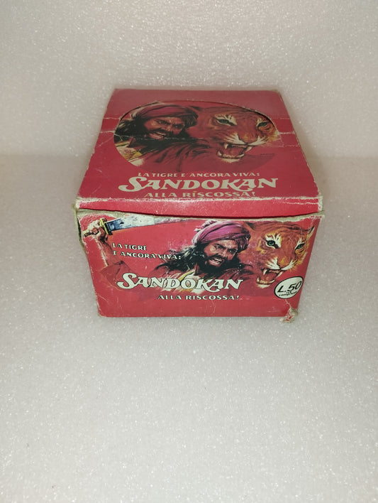 Box of 100 Sandokan Sachets

 Produced in 1977 by Edierre