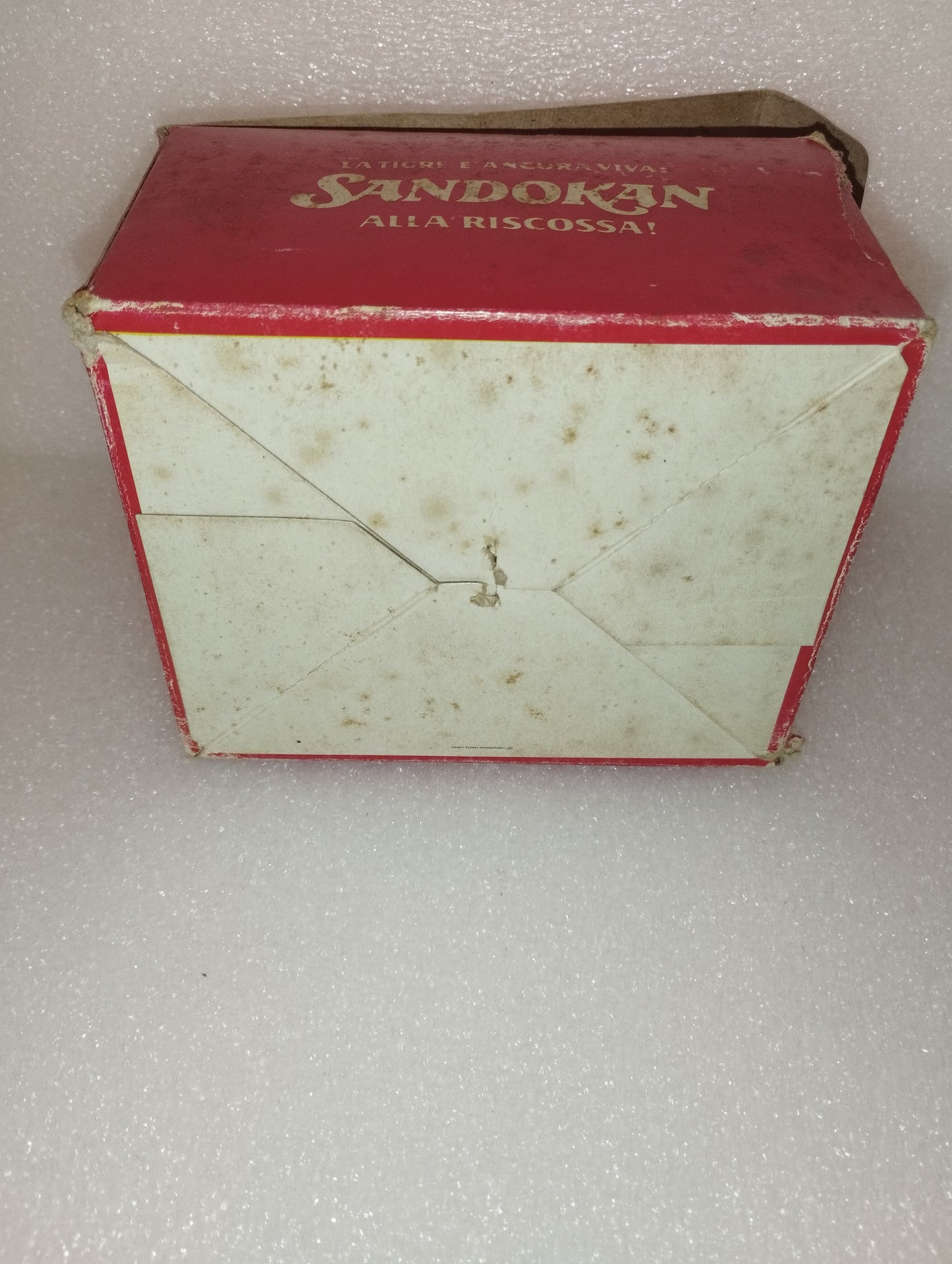 Box of 100 Sandokan Sachets

 Produced in 1977 by Edierre