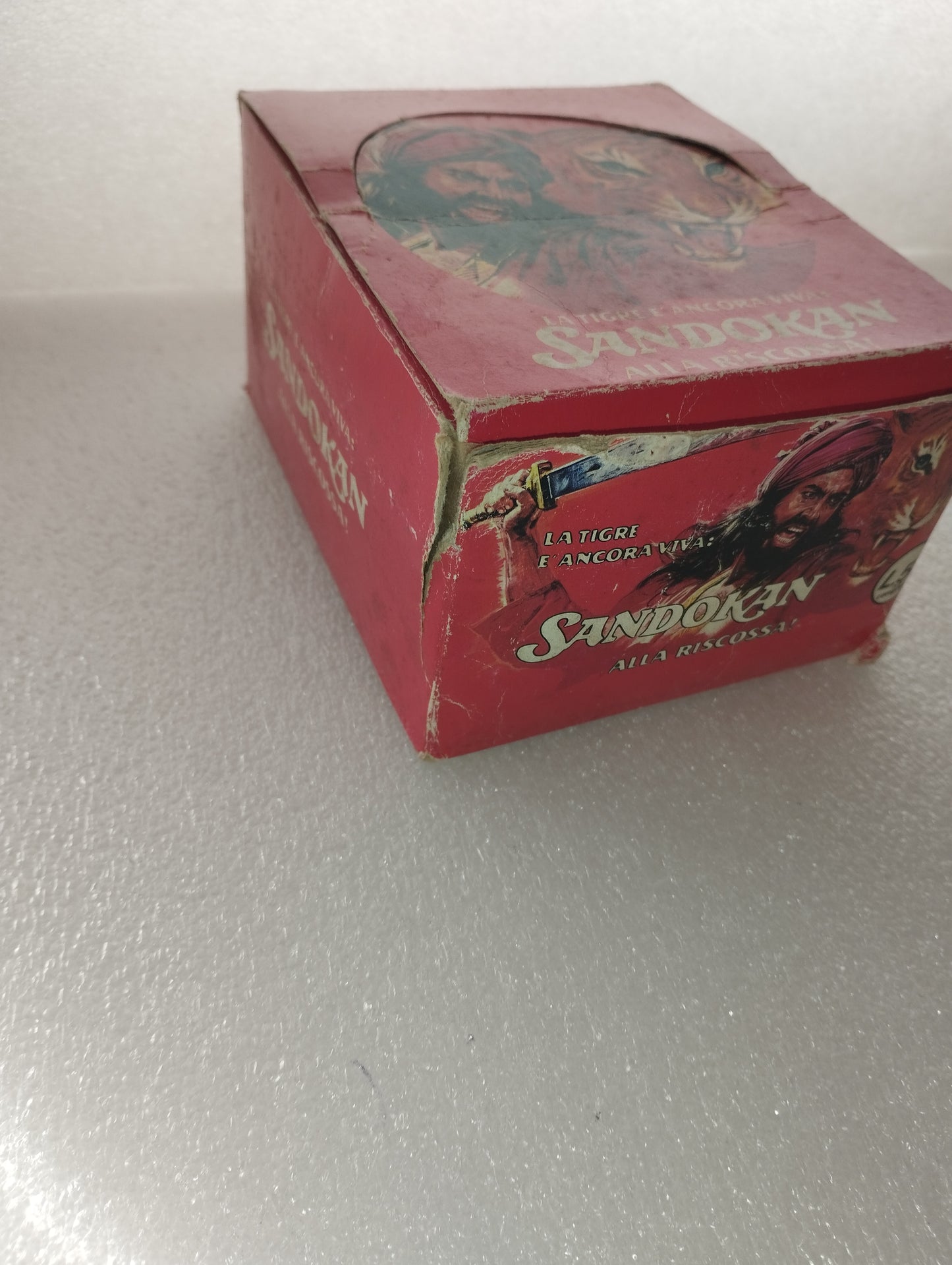 Box of 100 Sandokan Sachets

 Produced in 1977 by Edierre