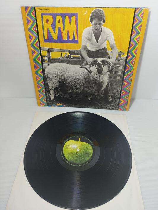 RAM Paul MC Cartney LP 33 Giri
Etichetta Apple cod.1 062-04810
Stampa tedesca