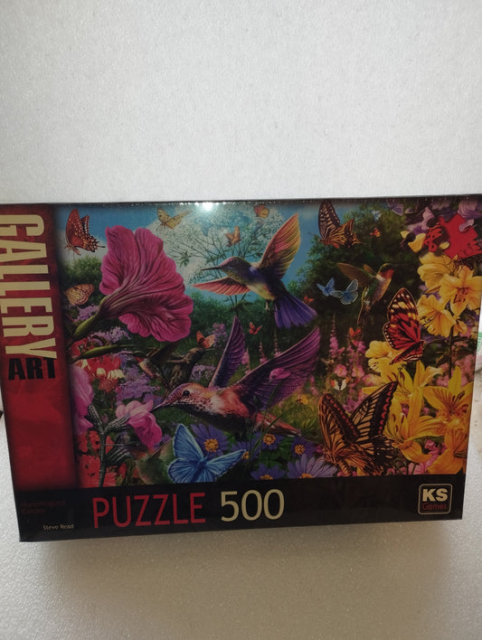 Puzzle Gallery Art Steve Read
Hummingbird Garden KS Games
500 Pezzi