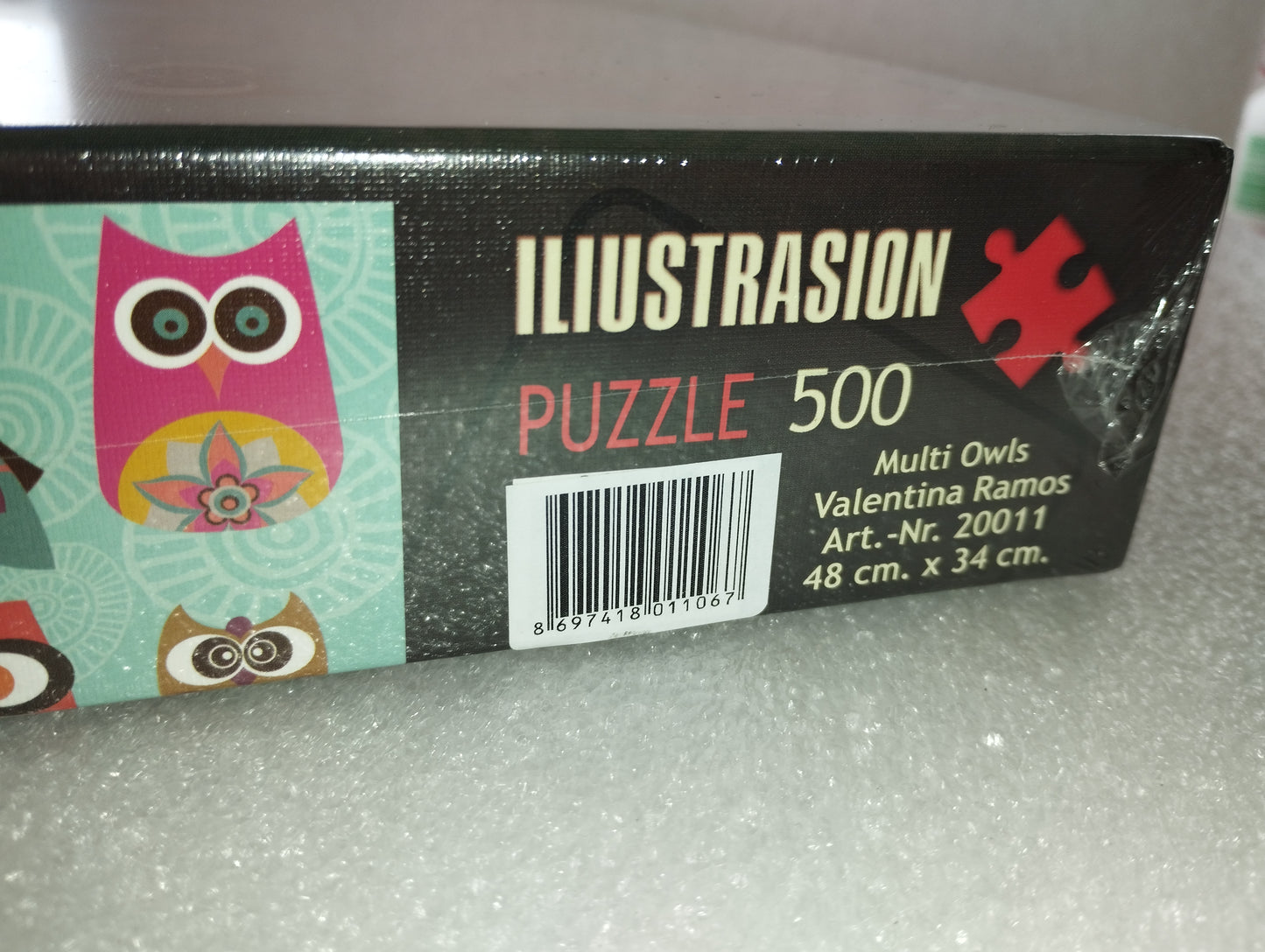 Puzzle iliustration Valentina Ramos
Multi Owls KS Games
500 Pezzi