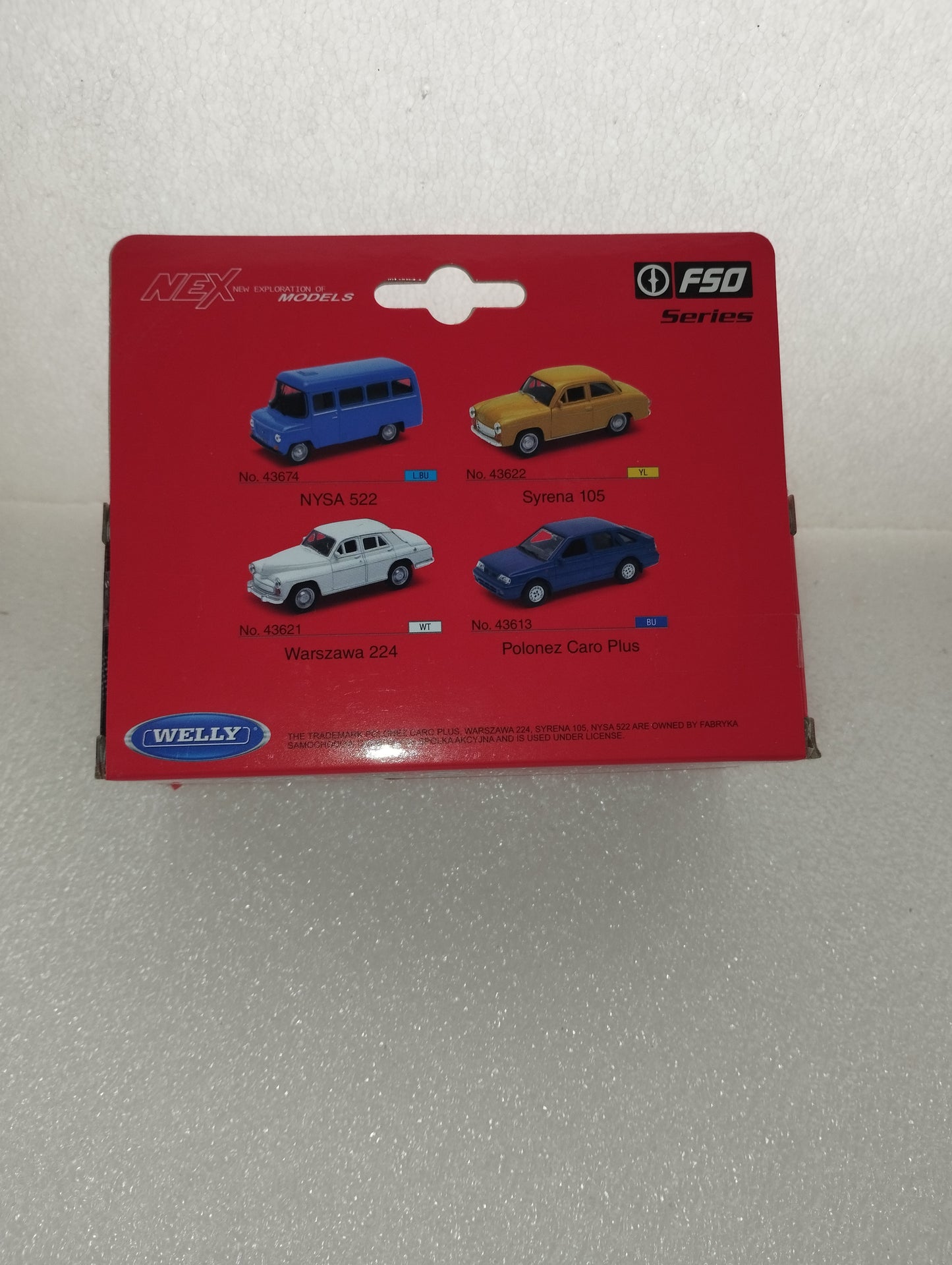 Modellino FSO Polonez Caro Plus

Prodotto da Welly

Die Cast Metal

Scala 1:39