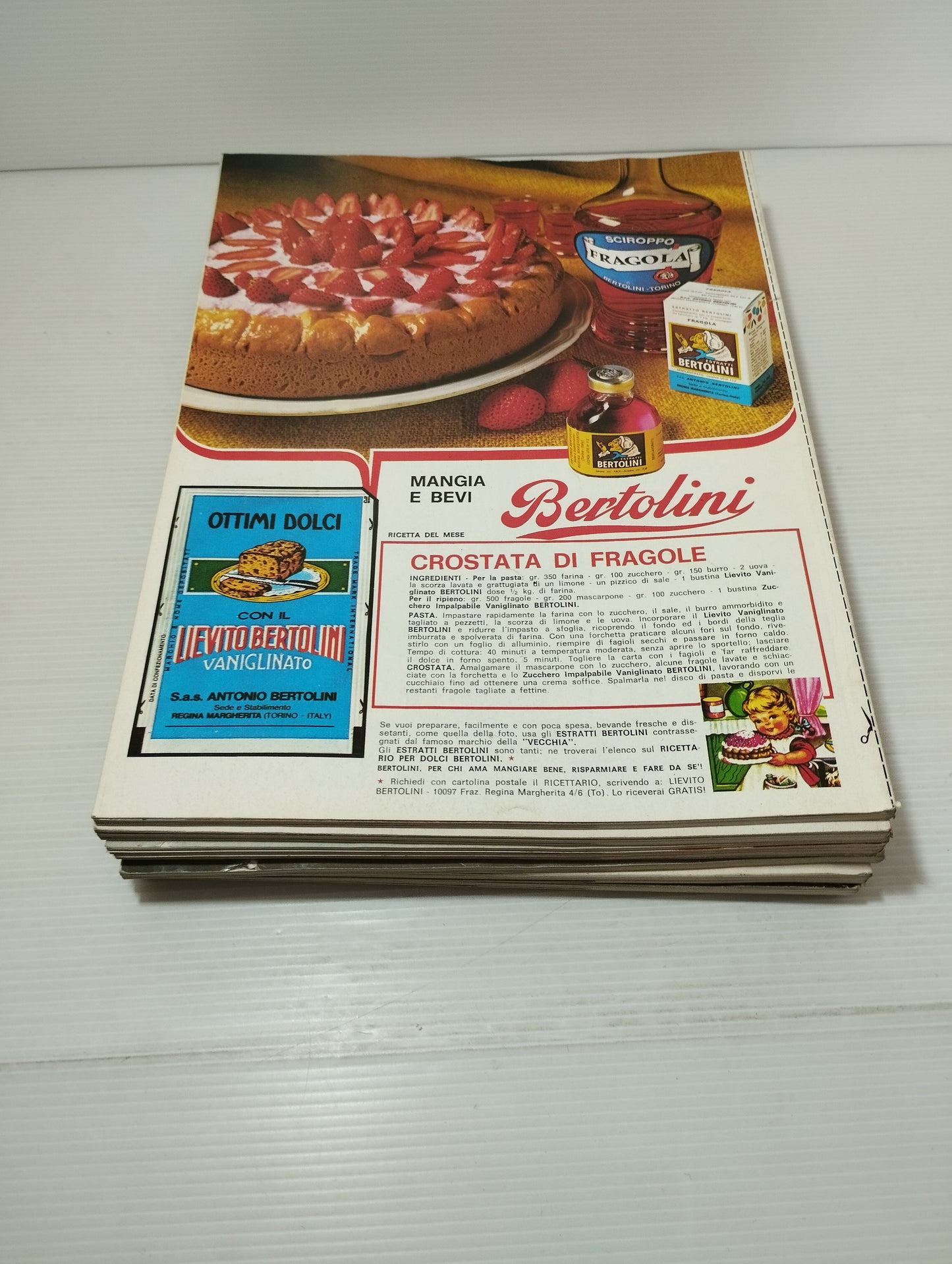 8 Riviste La Cucina Italiana
La prima rivista di cucina per fondazione e diffusione
Anno 1980