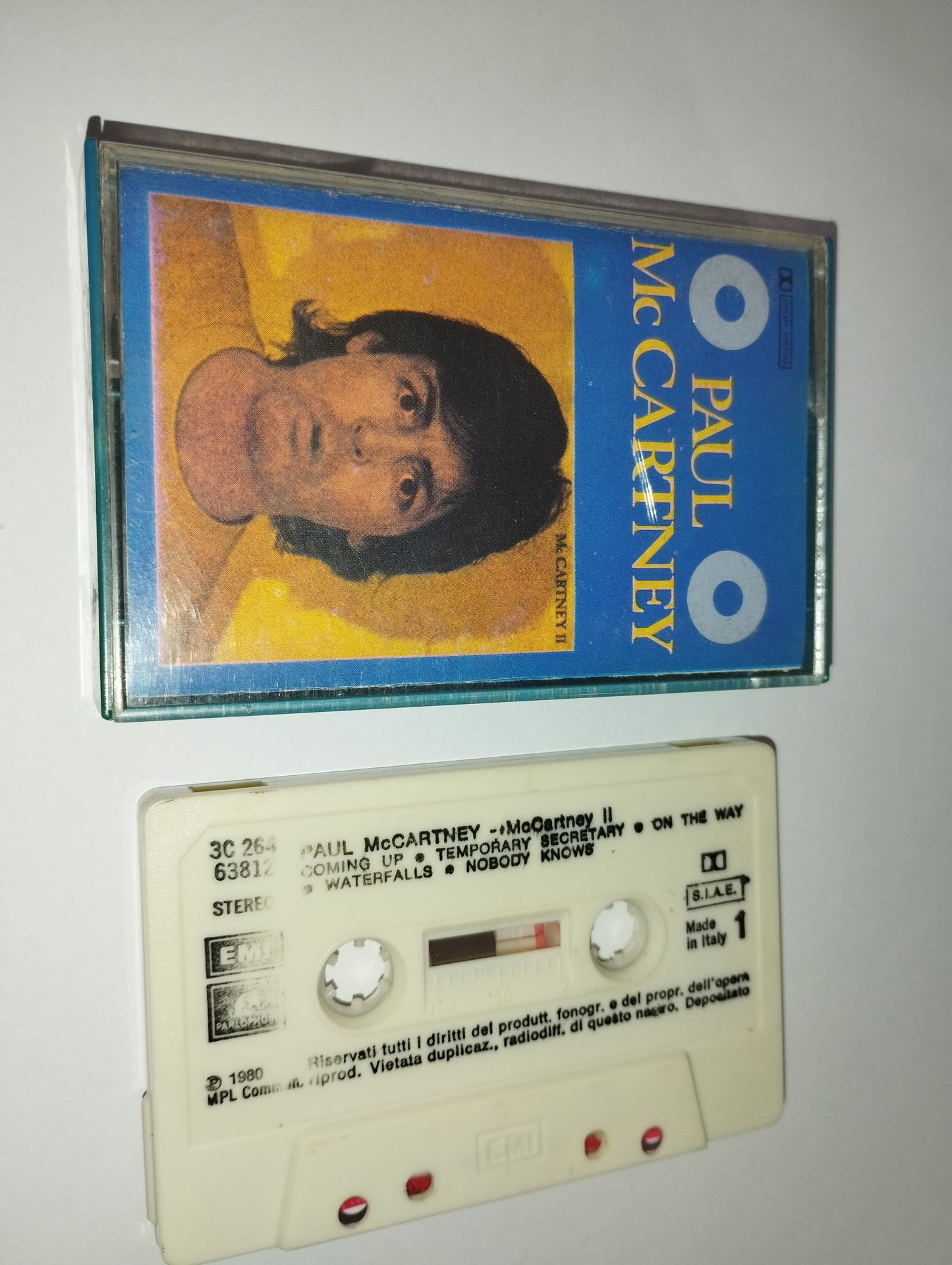 McCartney II Paul MC Cartney Musicassetta
Edita nel 1980 da Parlophone EMI Cod.3C 264 63812