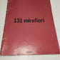 Libretto Pubblicitario Fiat 131 Mirafiori Originale Anni 70