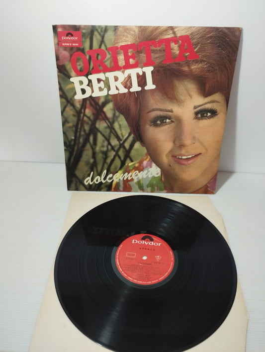 Dolcemente Orietta Berti Lp 33 Giri Edito nel 1968 da Polydor cod.SLPHM/D 184181