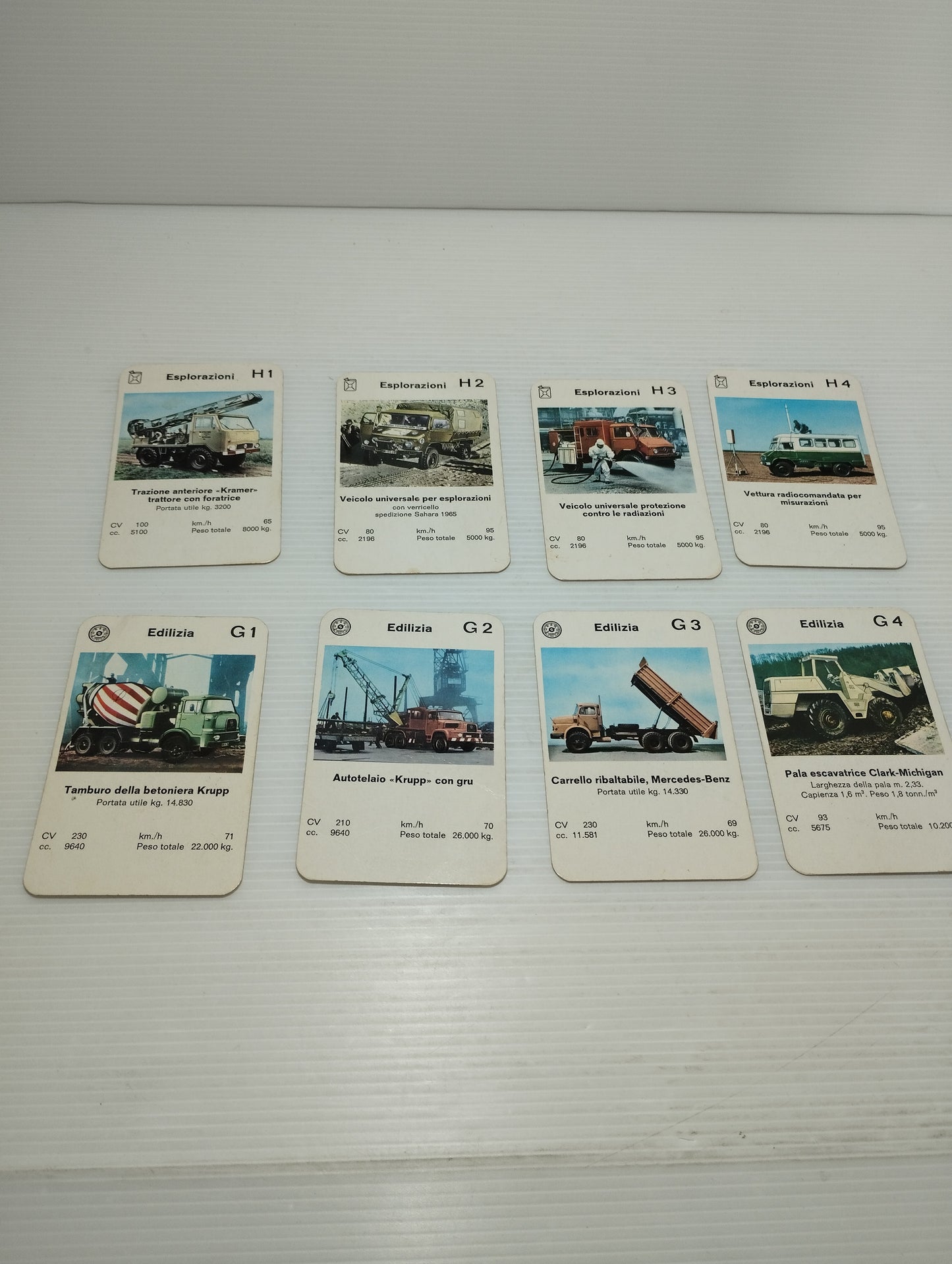 Gioco Di 32 Carte Automezzi Vintage
No istruzioni