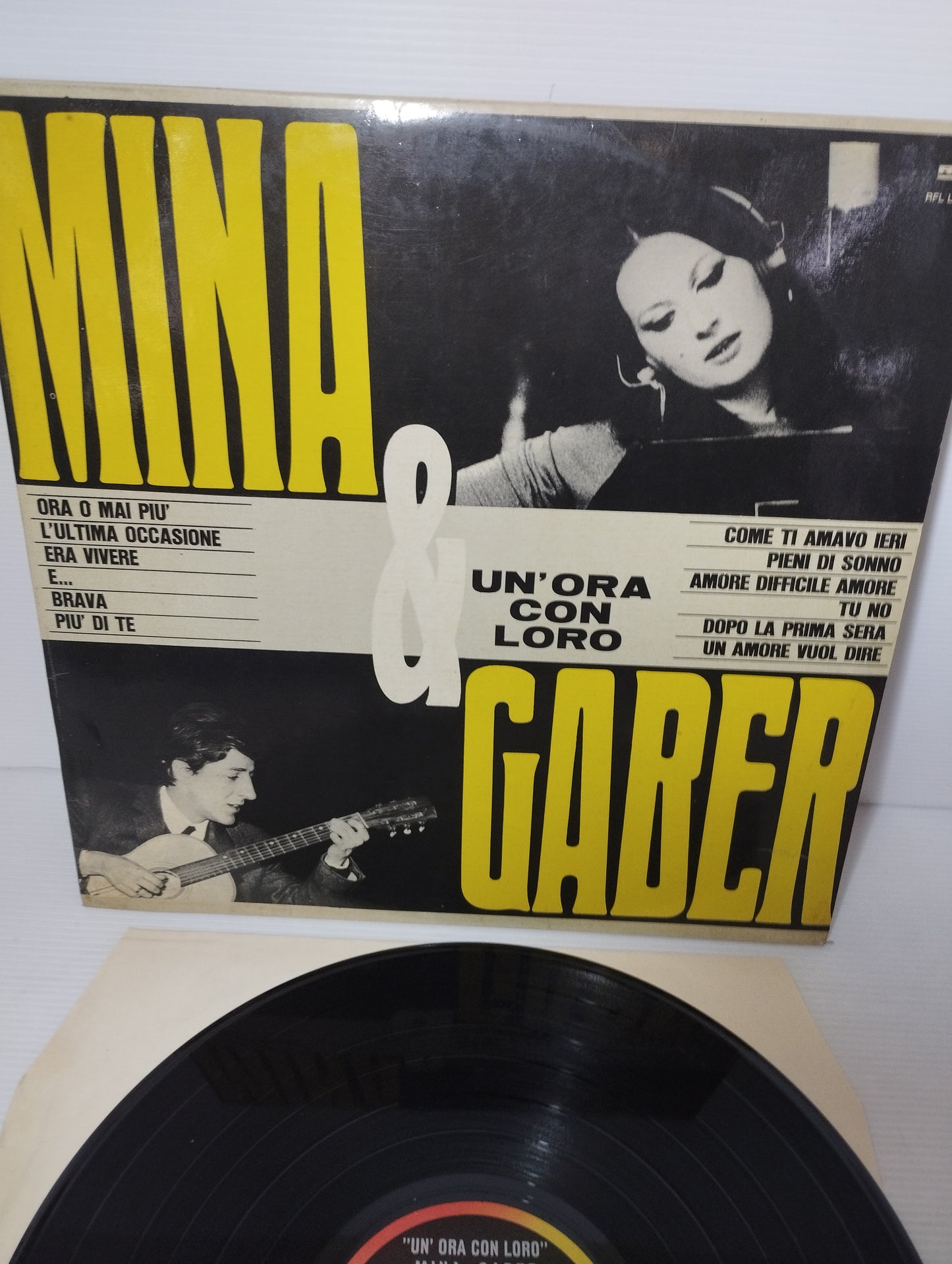 Mina & Gaber LP 33 Giri
Edito negli anni 60 da RI-FI Cod.RFL LP 14012