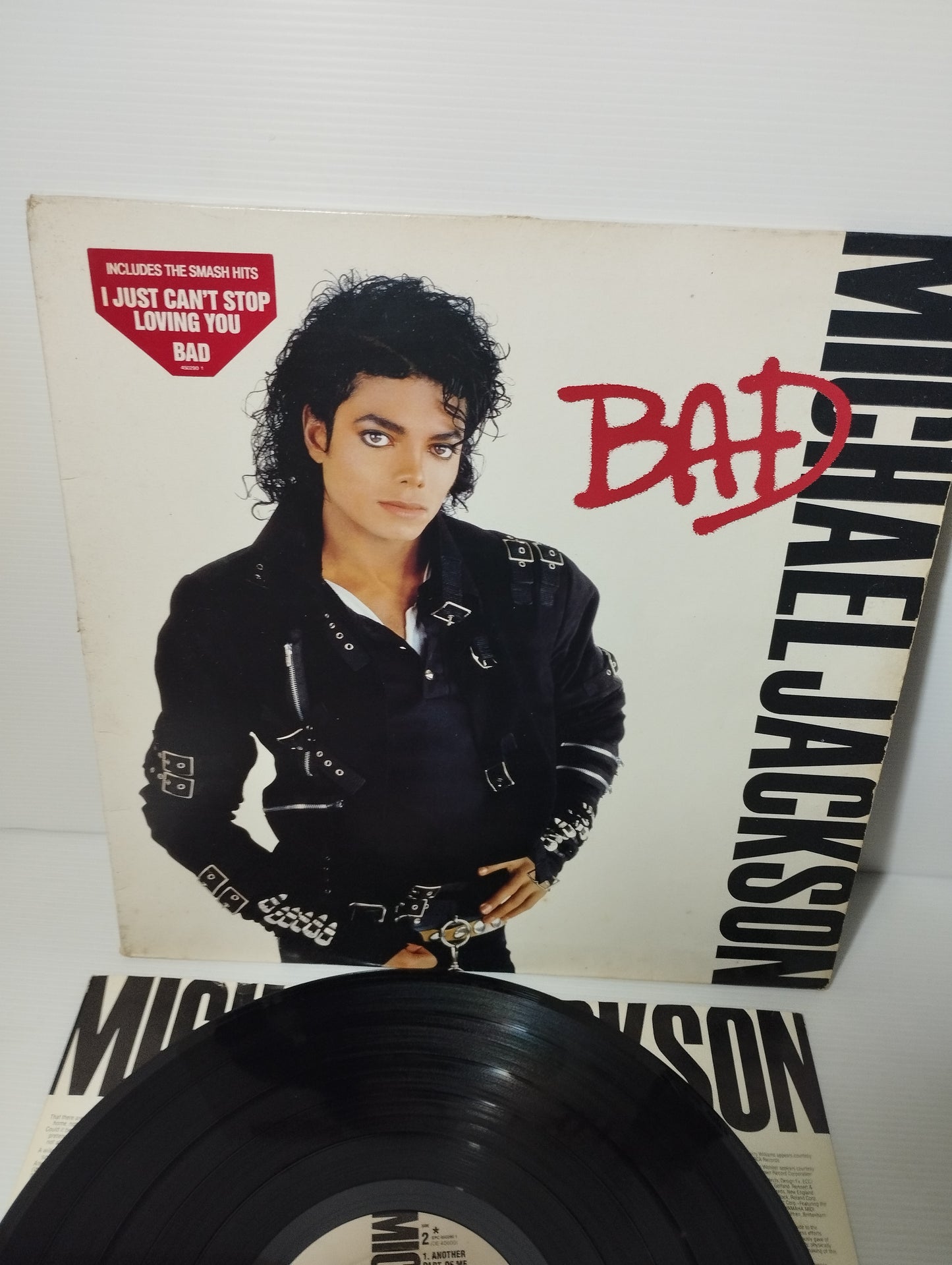 Bad Michael Jackson Lp 33 Giri
Prodotto Nel 1987 da  Epic Cod.EPC 450290 1