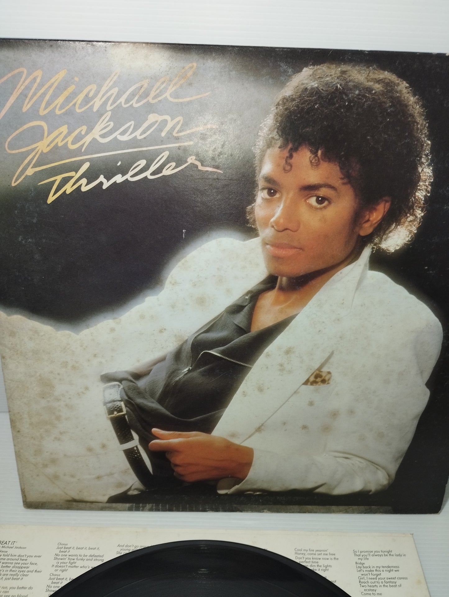 Thriller Michael Jackson Lp 33 Giri
Prodotto Nel 1982 da  Epic Cod.EPC 85930