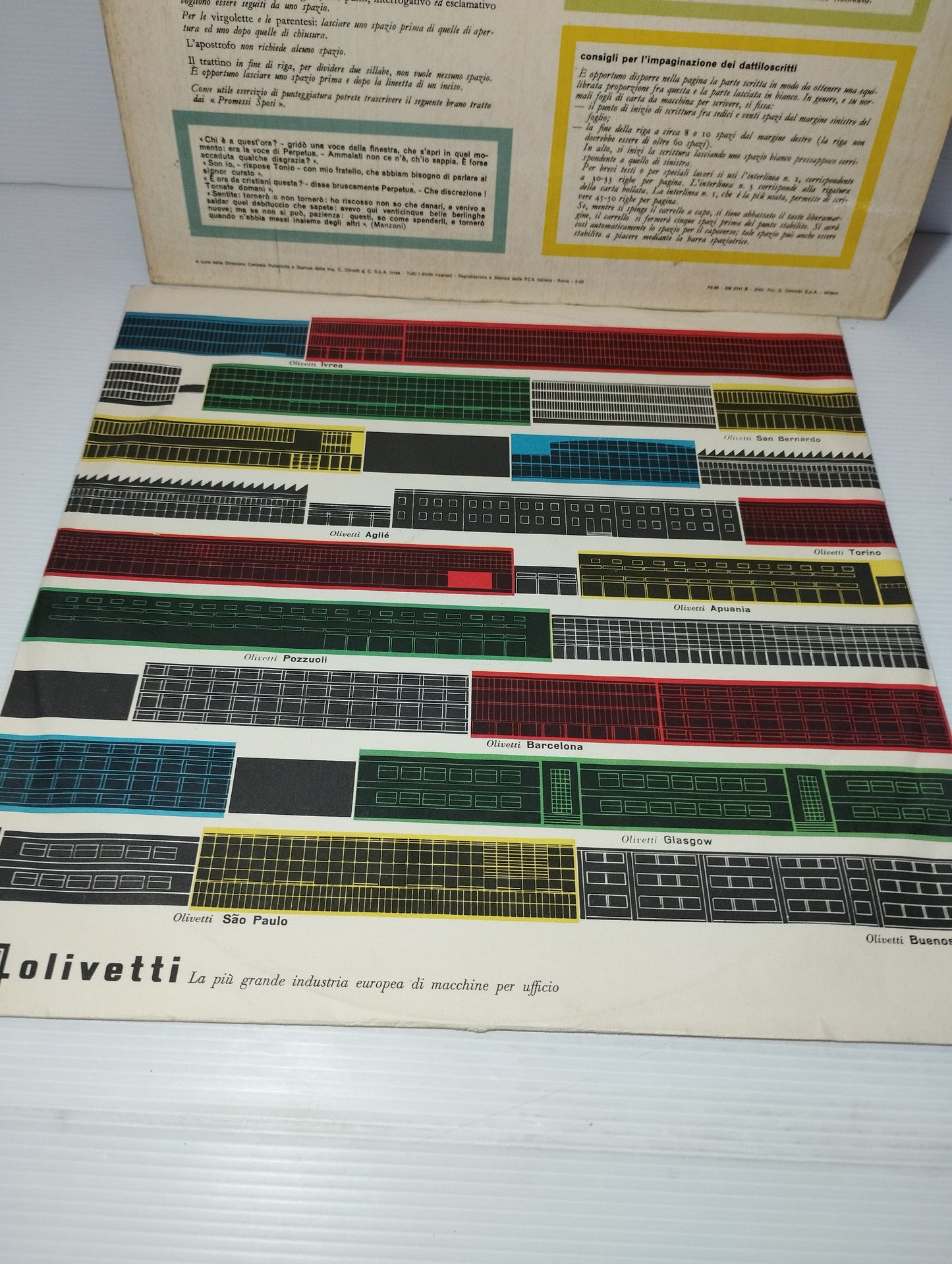 Musica Per Parole Olivetti LP 33 Giri
Edito nel 1959