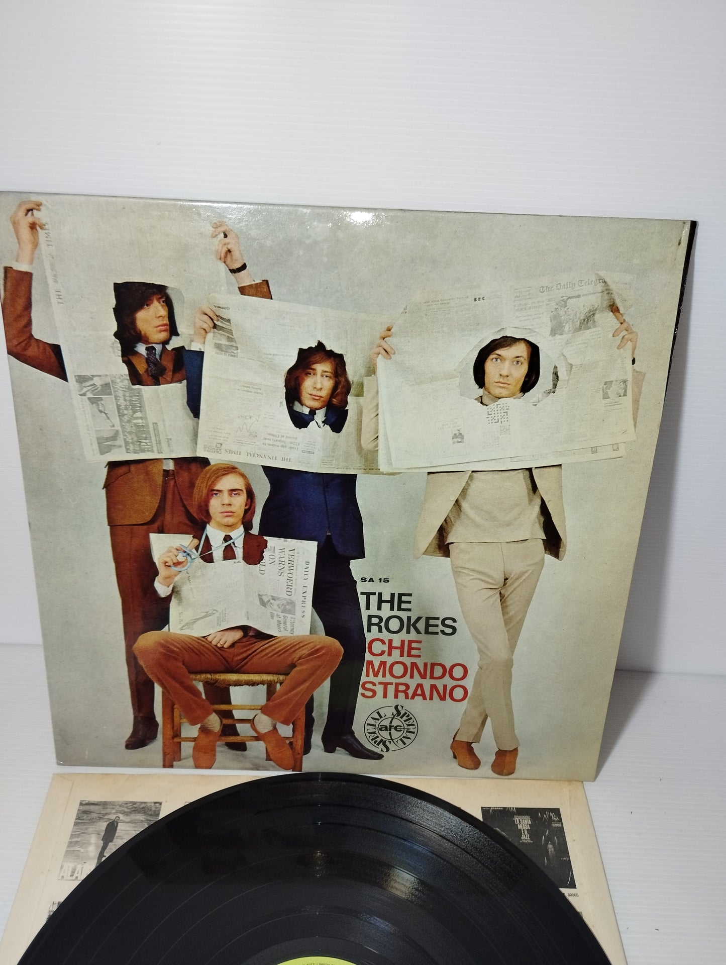 Che Mondo Strano The Rokes LP 33 Giri
Edito nel 1966 da Arc Cod.SA 15