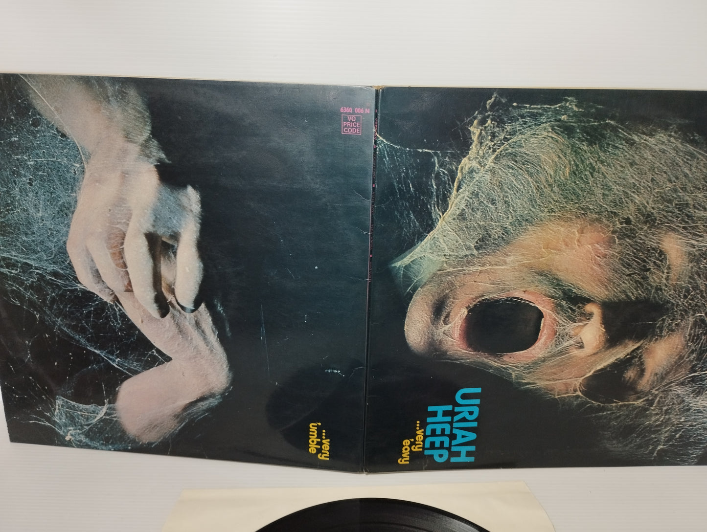 Very Eavy Very Umble Uriah Heep LP 33 giri
Edito nel 1970 da Vertigo cod.6360 006 N
Prima Stampa italiana