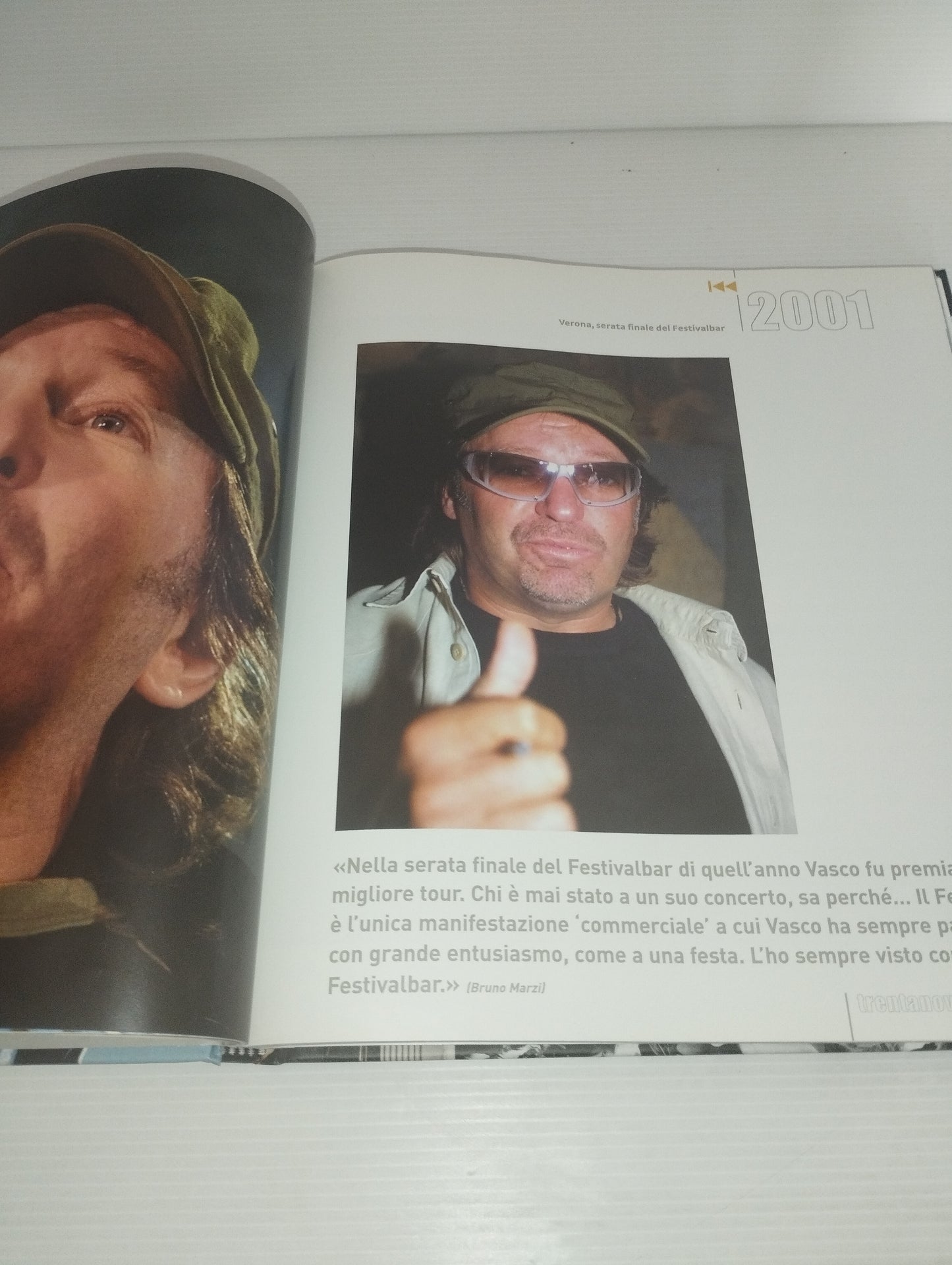 Rewind Vasco Rossi Libro Fotografico Edito nel 2005 da Rizzoli