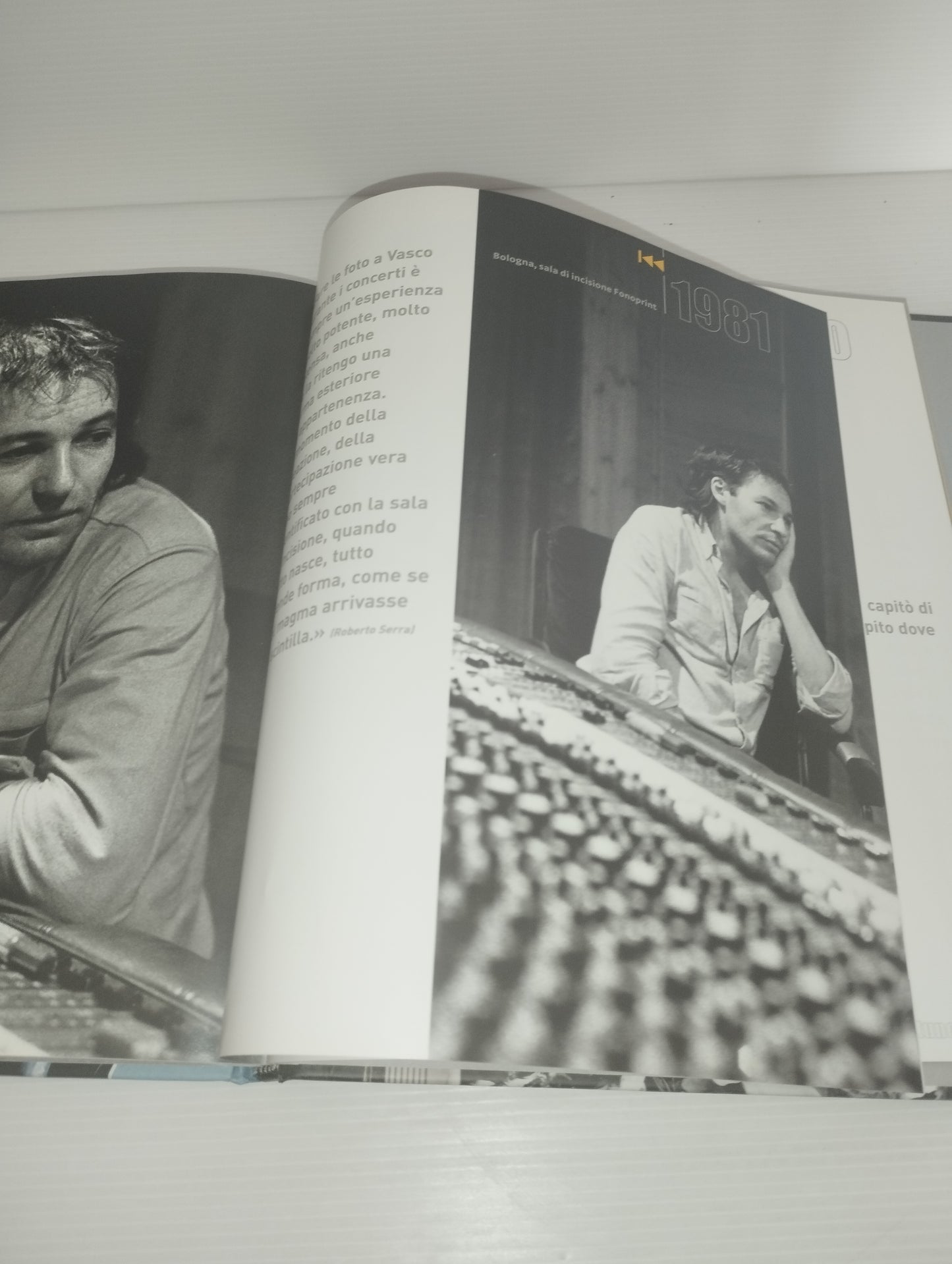 Rewind Vasco Rossi Libro Fotografico Edito nel 2005 da Rizzoli