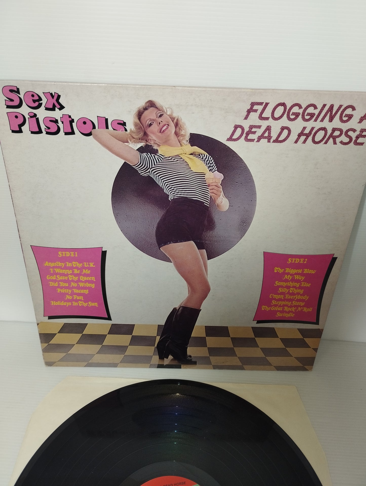 Flogging A Dead Horse Sex Pistols LP 33 giri
Edito nel 1986 da Virgin Cod.OVED 165