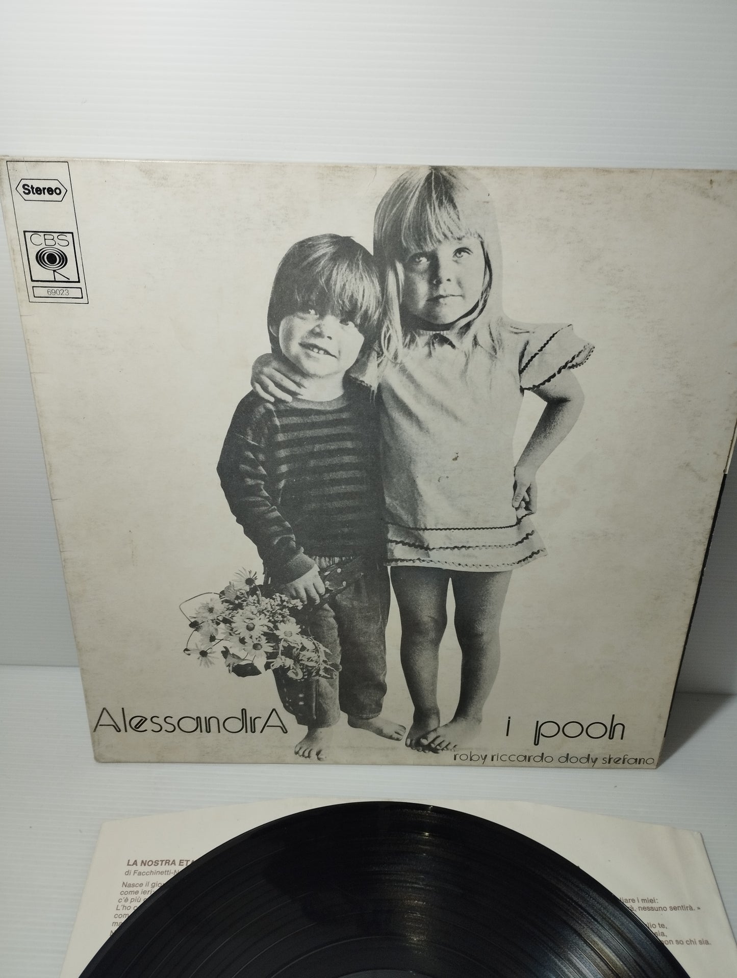Alessandra I Pooh LP 33 giri
Edito nel 1972 da CBS cod.69023