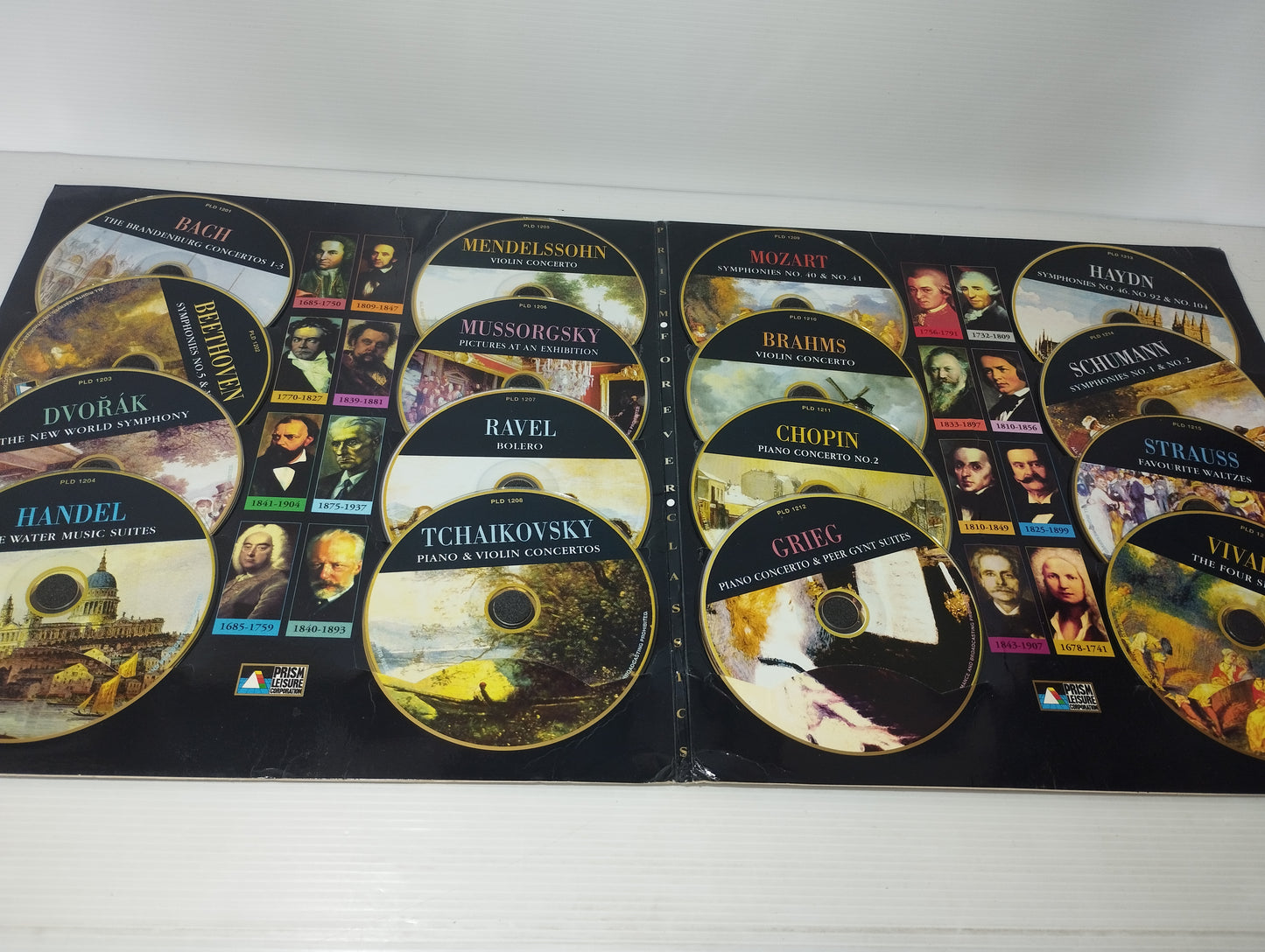 Cofanetto Forever Classics 16 CD Picture Discs