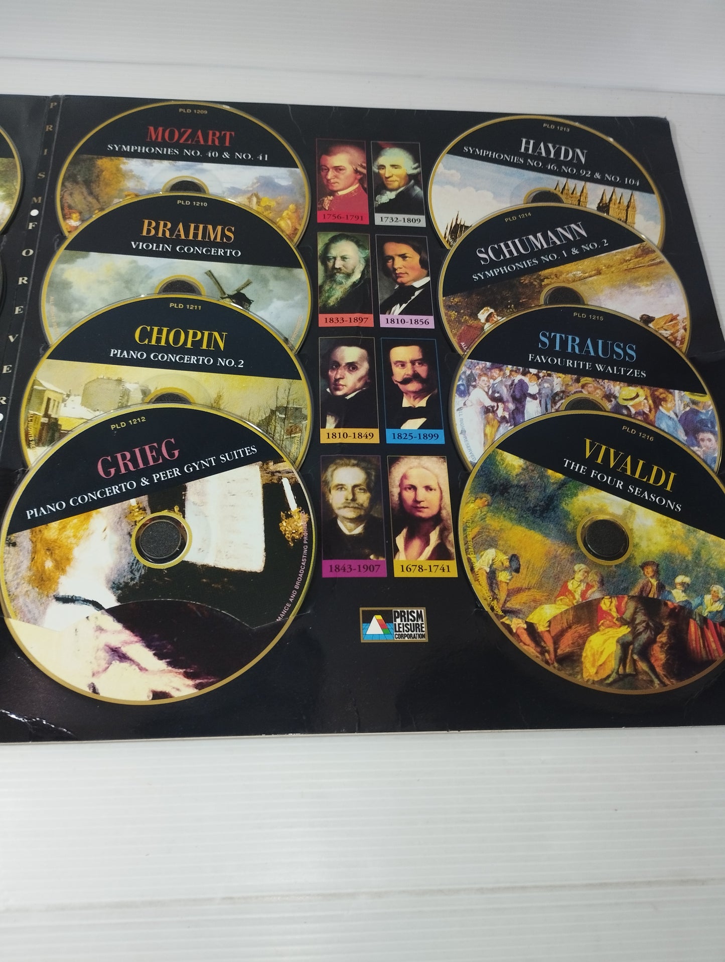 Cofanetto Forever Classics 16 CD Picture Discs