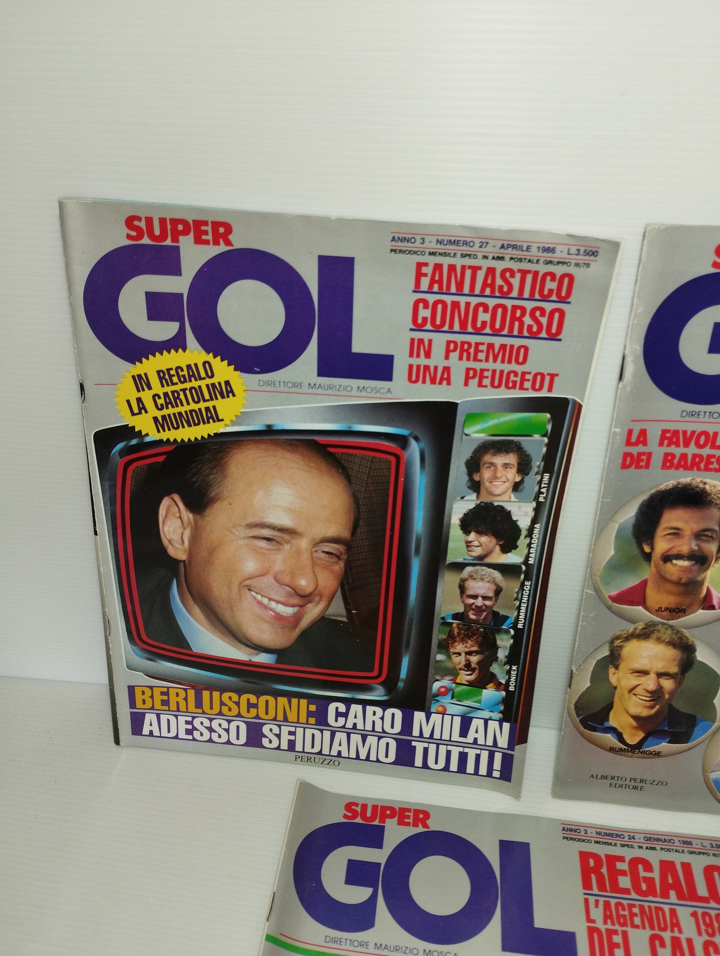 5 Riviste Super Gol
Peruzzo Editore
Anni 1985/86