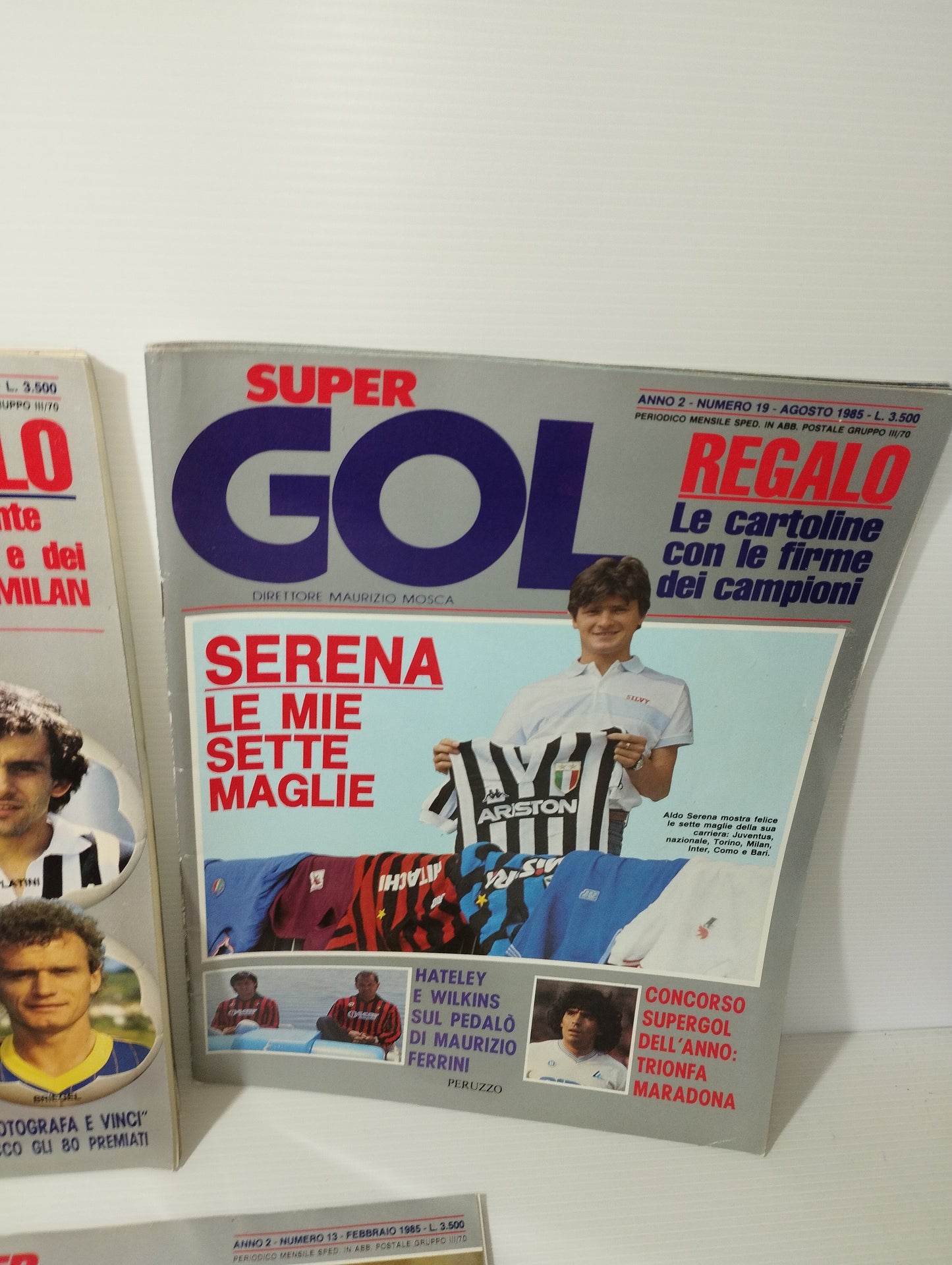 5 Riviste Super Gol
Peruzzo Editore
Anni 1985/86