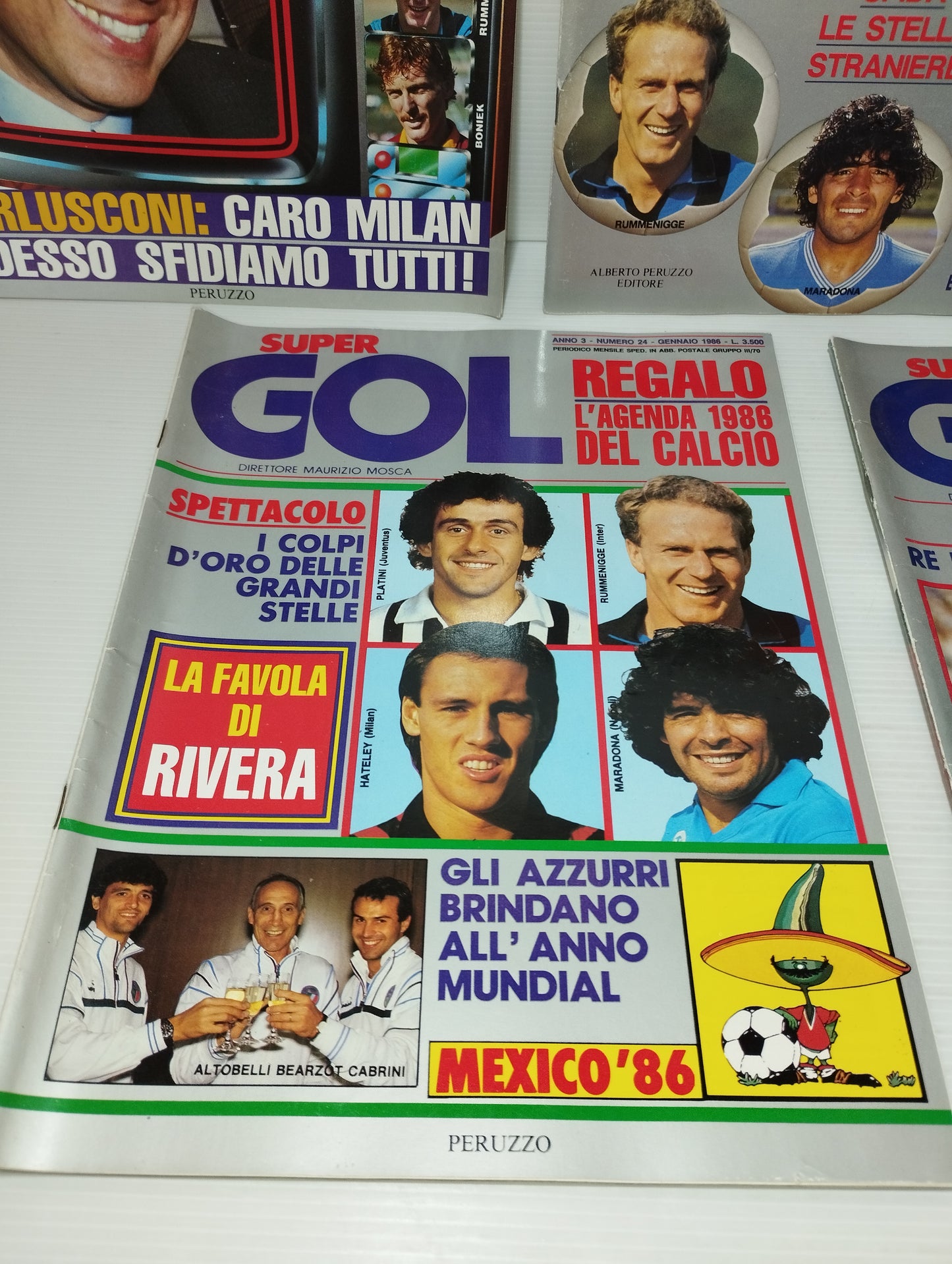 5 Riviste Super Gol
Peruzzo Editore
Anni 1985/86