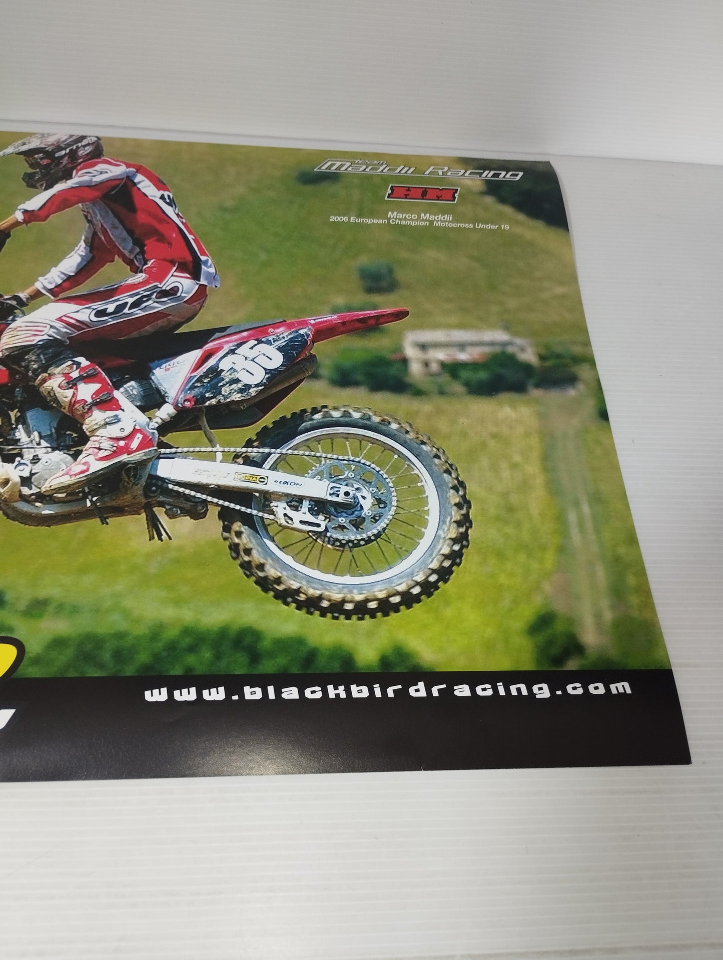 Poster Blackbird Racing
HM 2006 Motocross
Dimensioni poster 48 x 33 cm