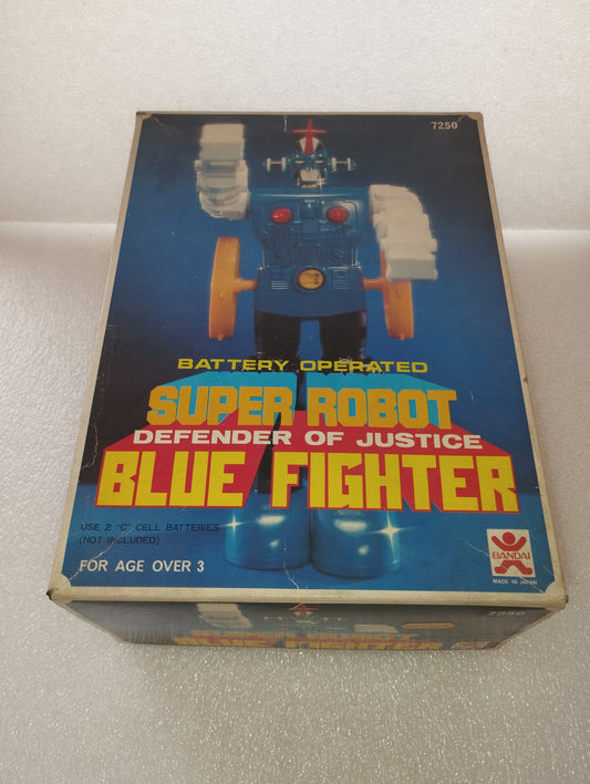 Super Robot Blue Fighter Bandai
Made in Japan
Anni 80 da revisionare