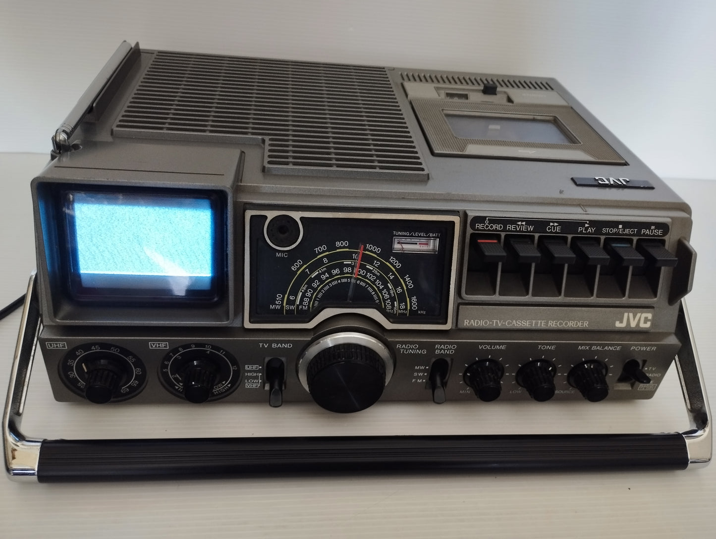 JVC Radio TV Cassette Recorder
Made in Japan