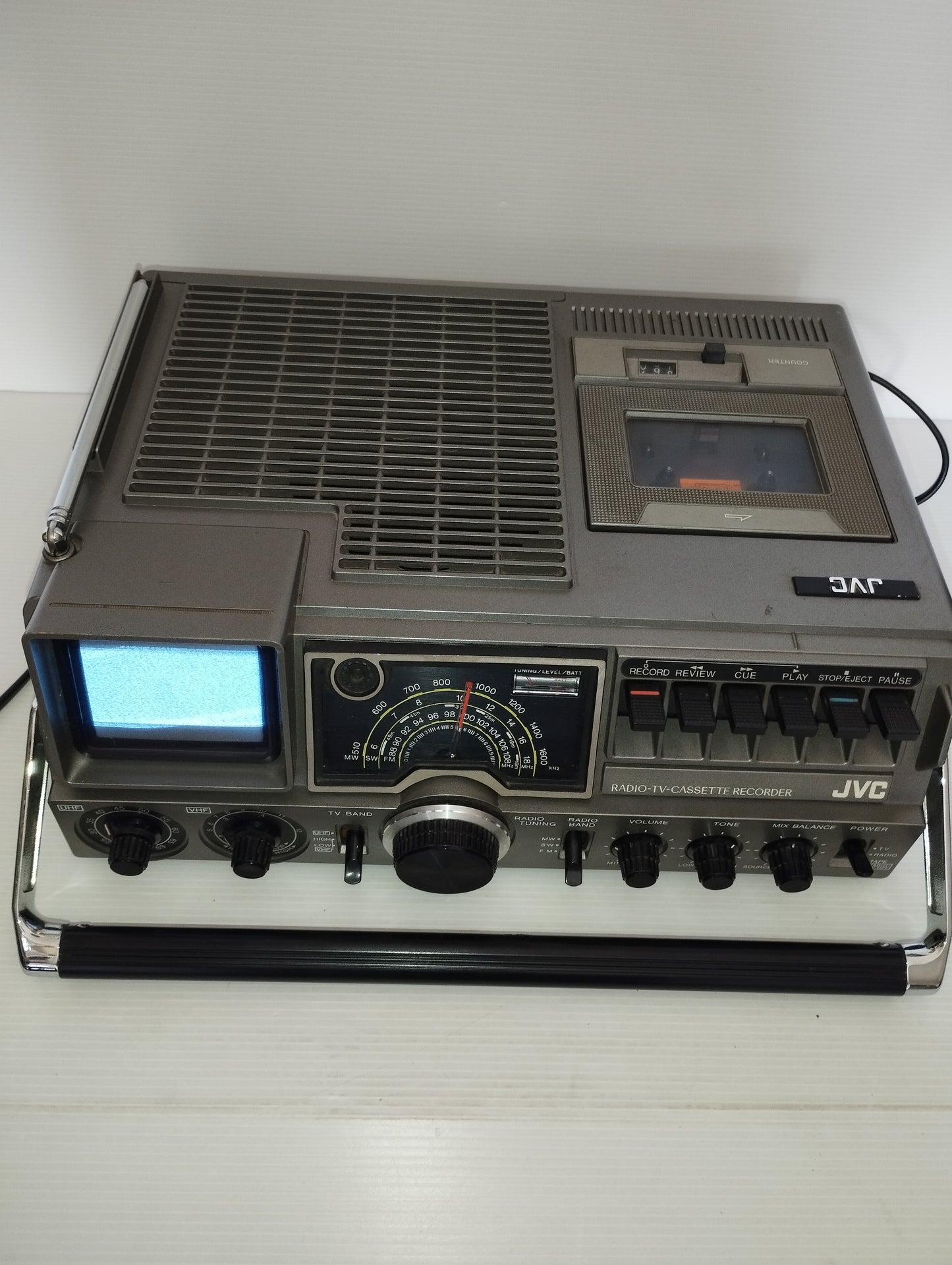 JVC Radio TV Cassette Recorder
Made in Japan