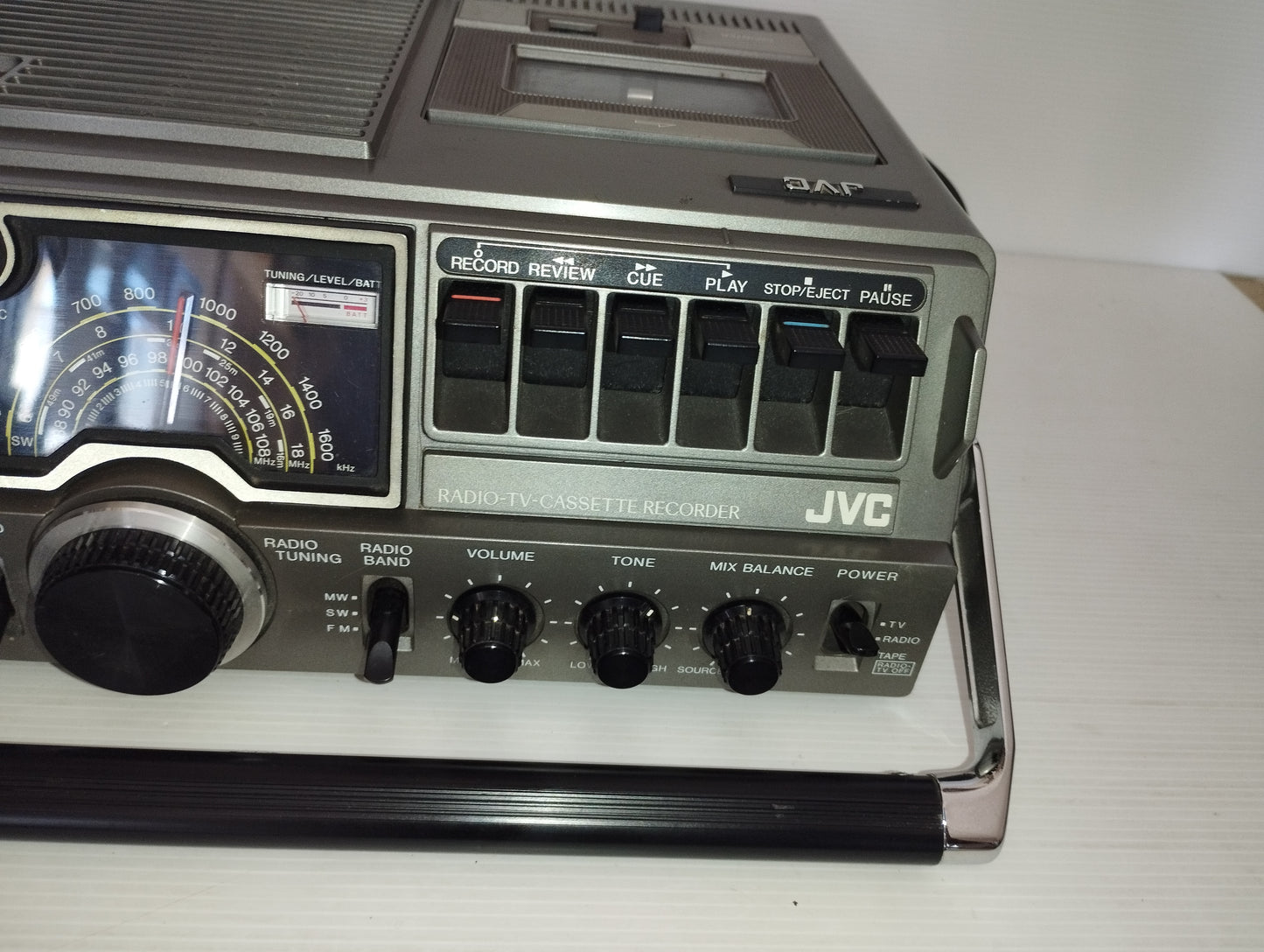 JVC Radio TV Cassette Recorder
Made in Japan