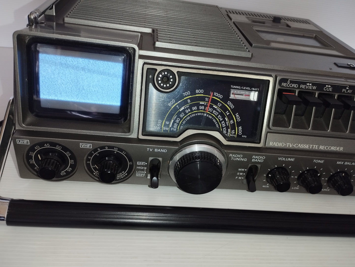 JVC Radio TV Cassette Recorder
Made in Japan