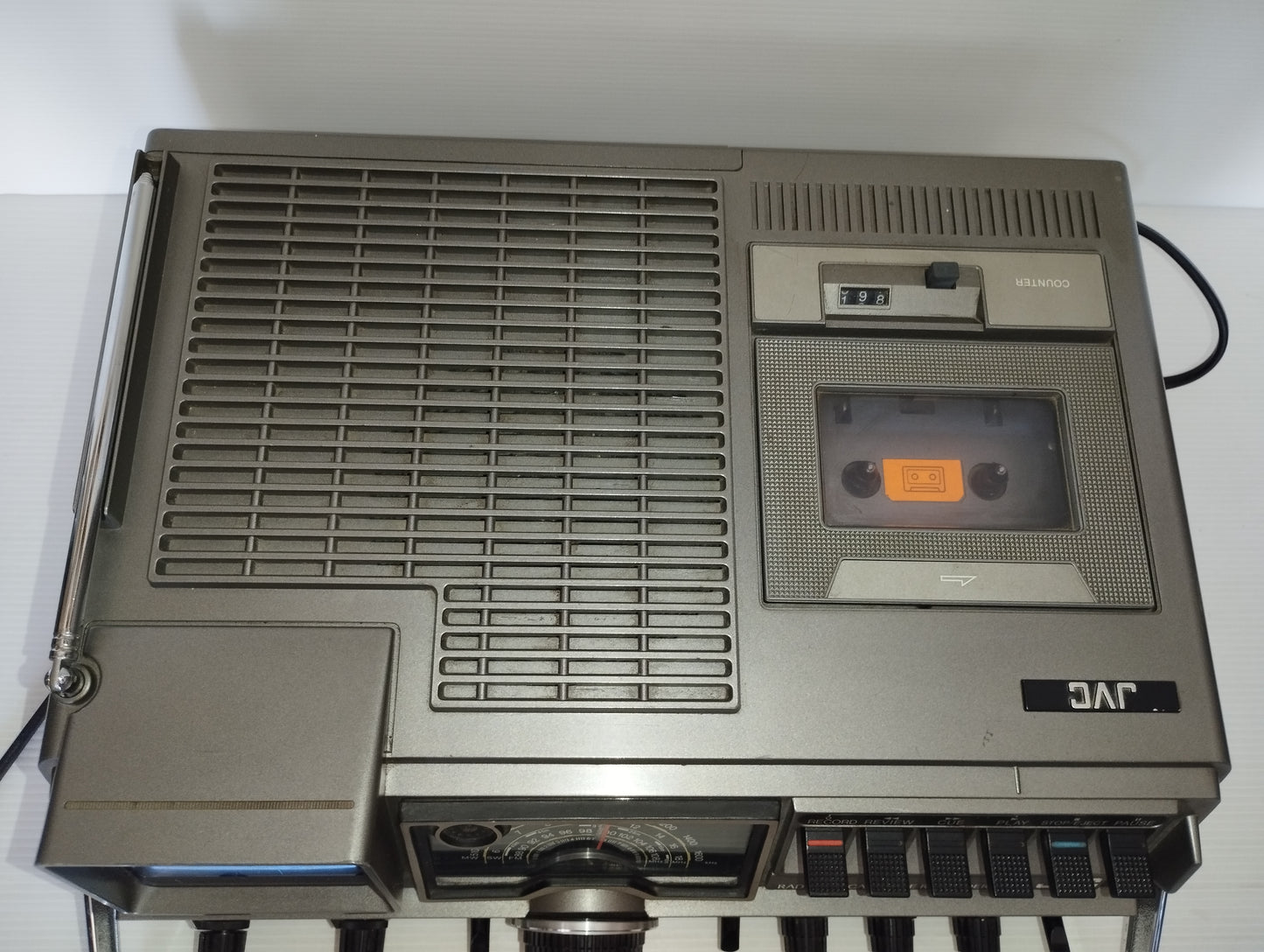 JVC Radio TV Cassette Recorder
Made in Japan