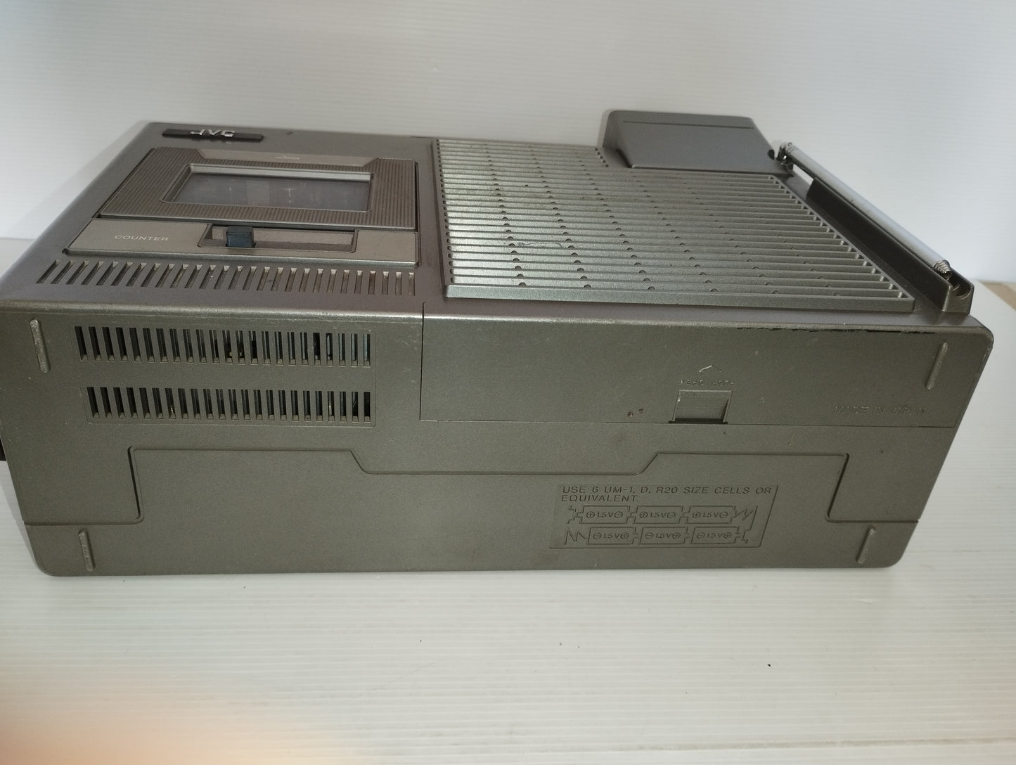 JVC Radio TV Cassette Recorder
Made in Japan