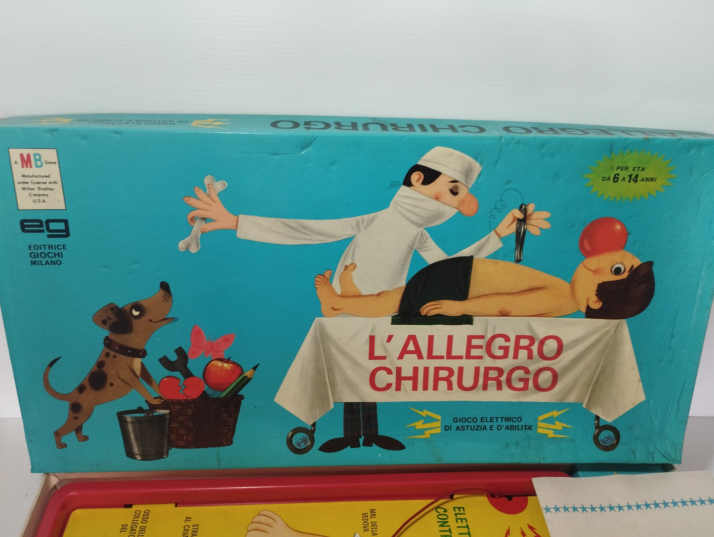 L'Allegro Chirurgo MB Gioco Da Tavolo
Made in Italy
Anni 60/70