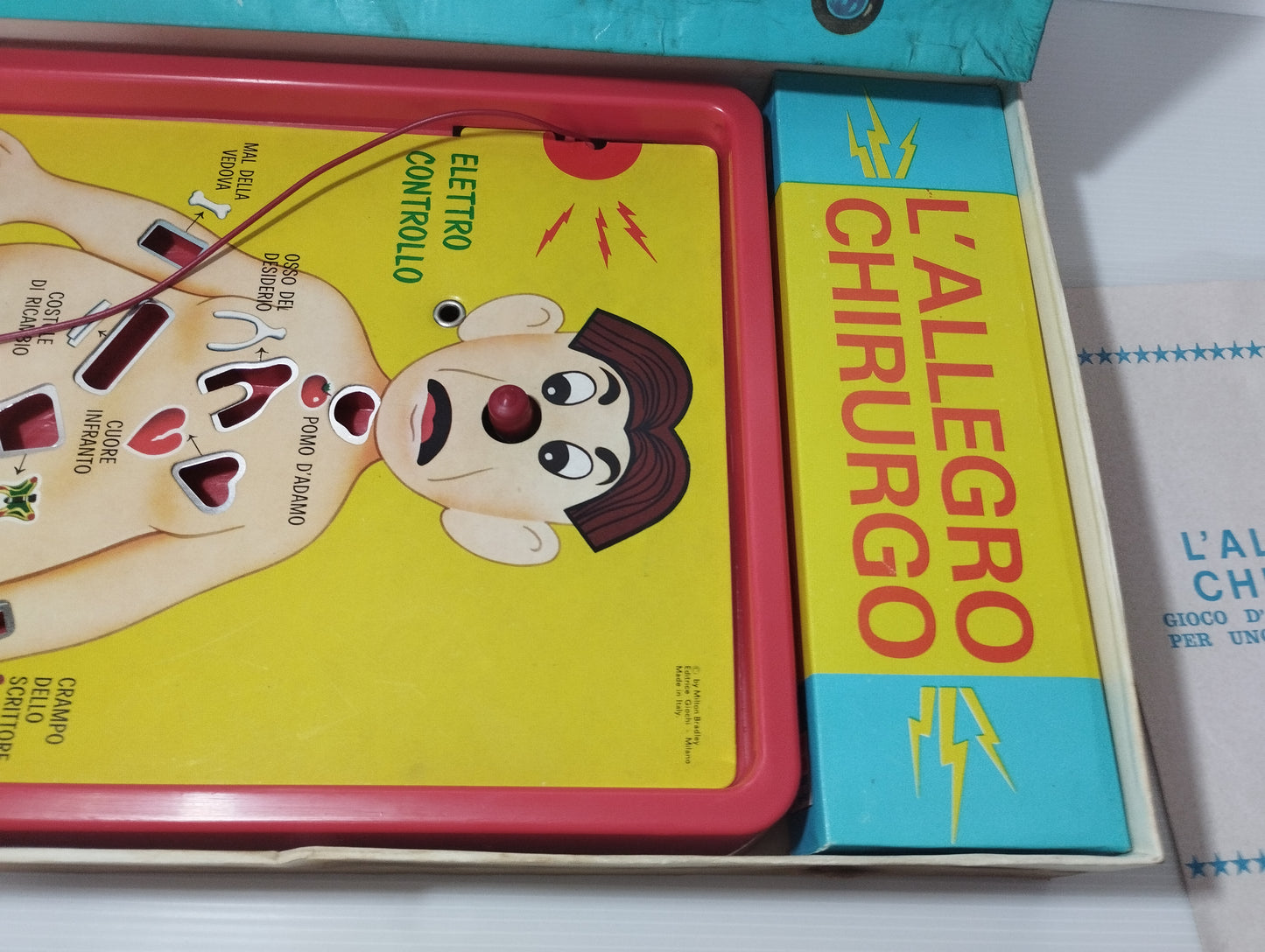 L'Allegro Chirurgo MB Gioco Da Tavolo
Made in Italy
Anni 60/70