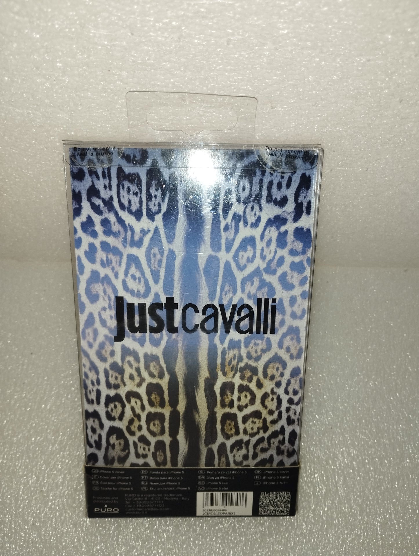 Just Cavalli Leopardo Cover Per Apple iPhone 5