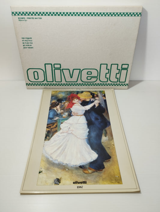 Olivetti Calendario 1987 Pierre Auguste Renoir