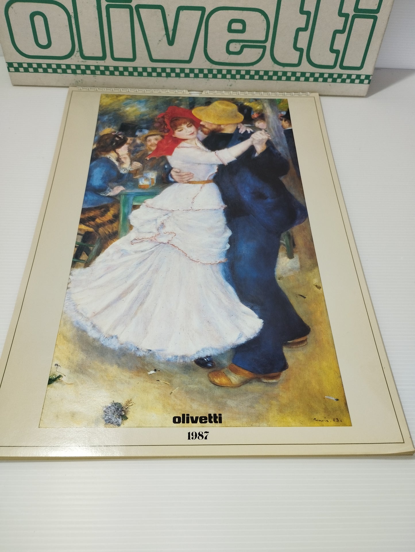 Olivetti Calendario 1987 Pierre Auguste Renoir