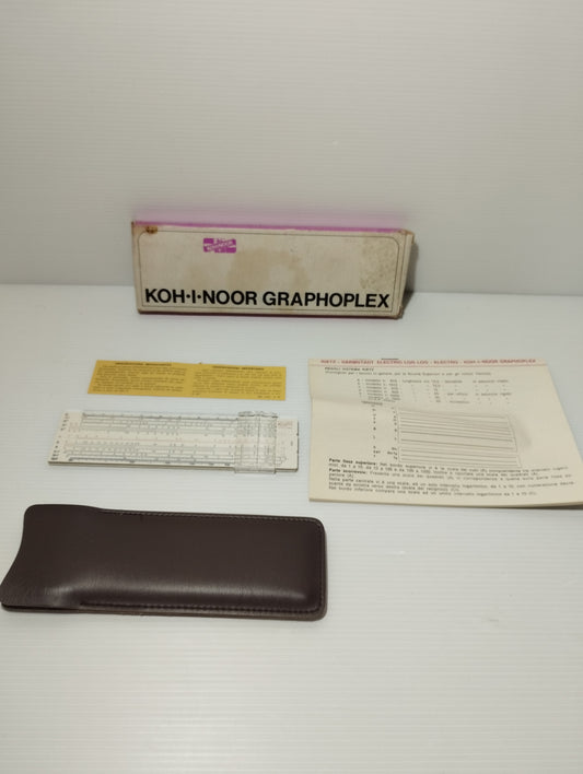 Regolo Calcolatore

Prodotto da Koh. I .Noor Hardtmuth Graphoplex cod.643