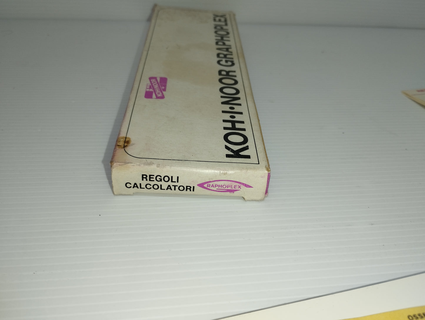 Regolo Calcolatore

Prodotto da Koh. I .Noor Hardtmuth Graphoplex cod.643