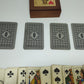 Dal Negro Carte Da Gioco Vintage Con Cofanetto In Legno