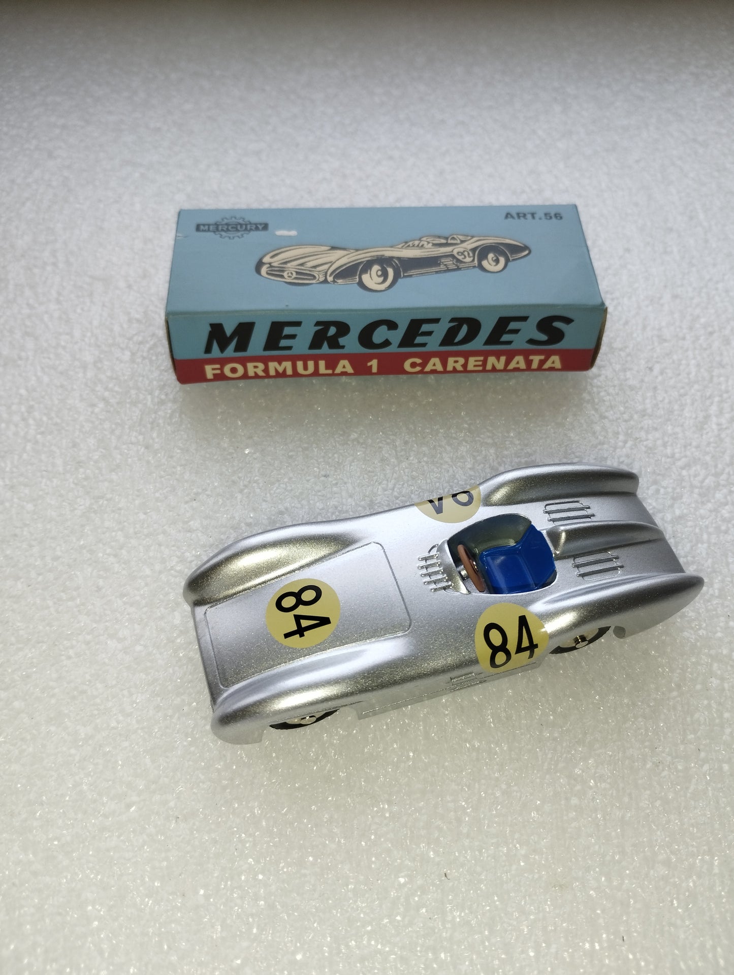 Mercedes Formula Uno Carenata Mercury Hachette

Scala 1:43