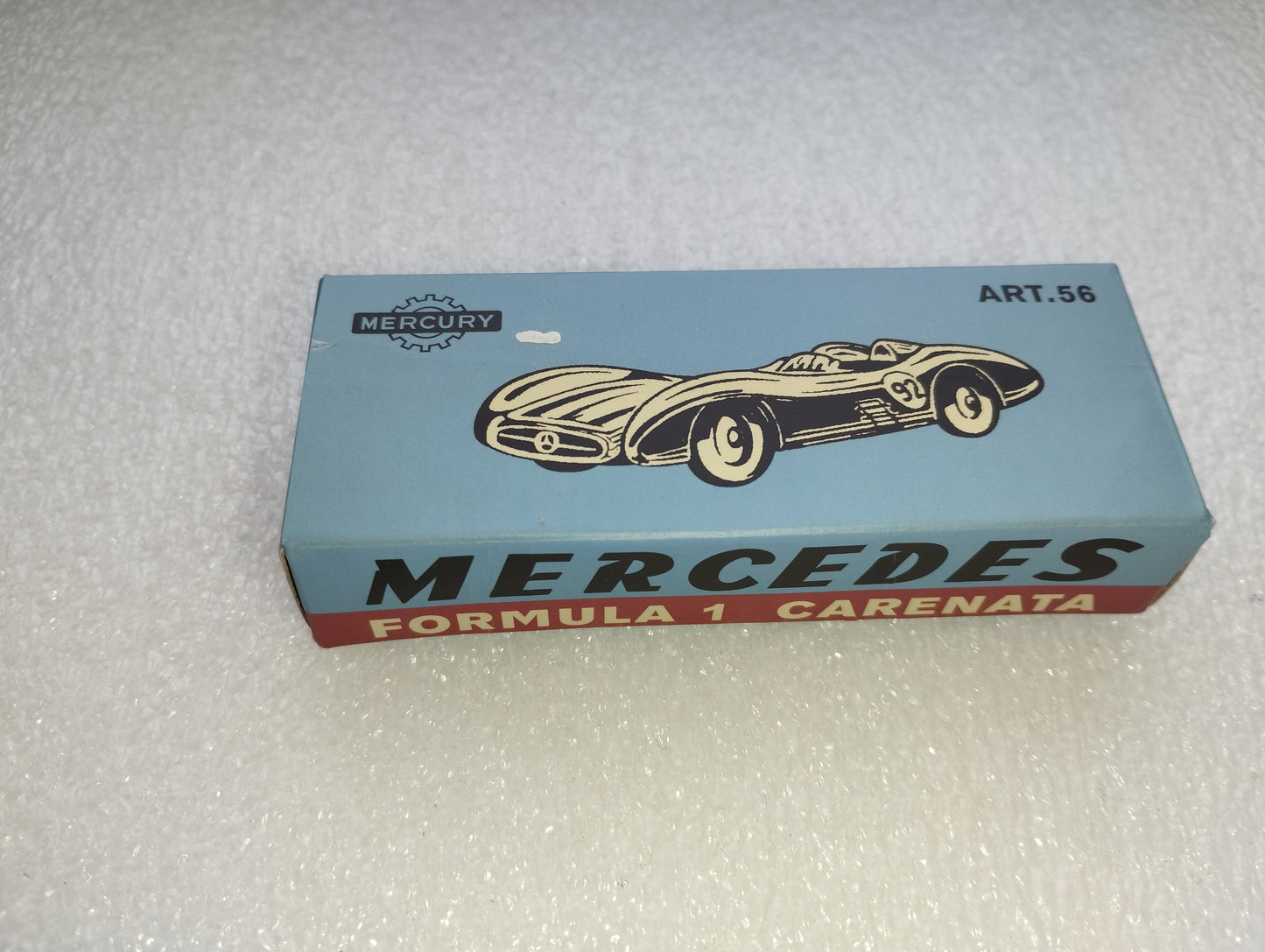 Mercedes Formula Uno Carenata Mercury Hachette

Scala 1:43