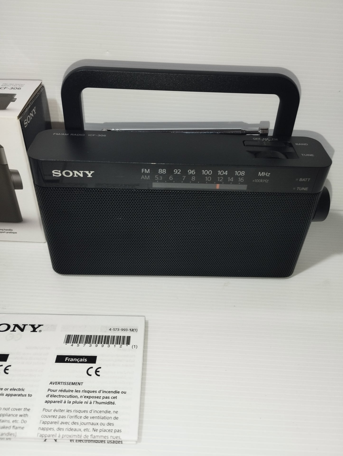 Radio Sony ICF-306 AM/FM