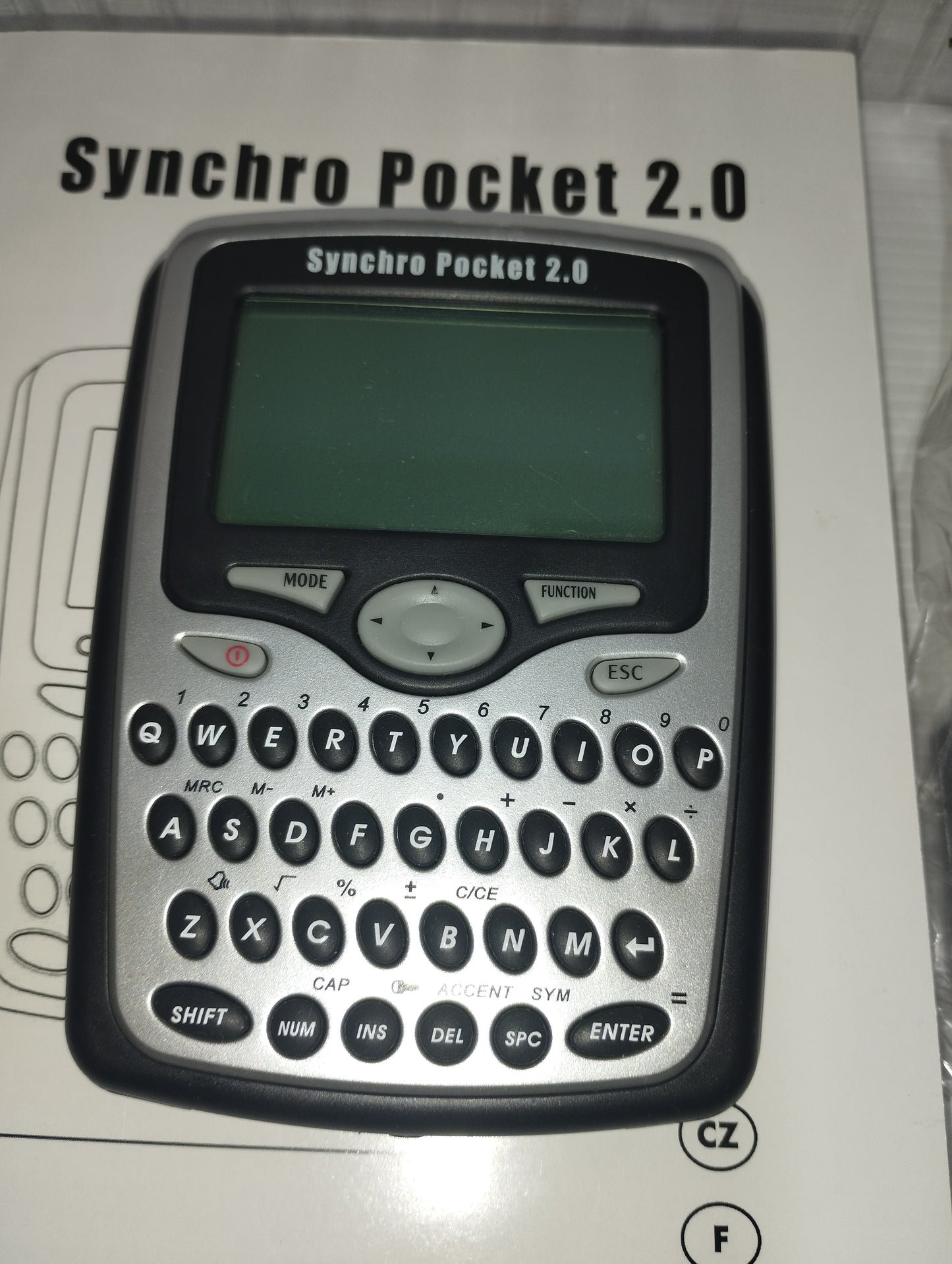 Synchro Pocket Pixica Agenda Palmare Vintage