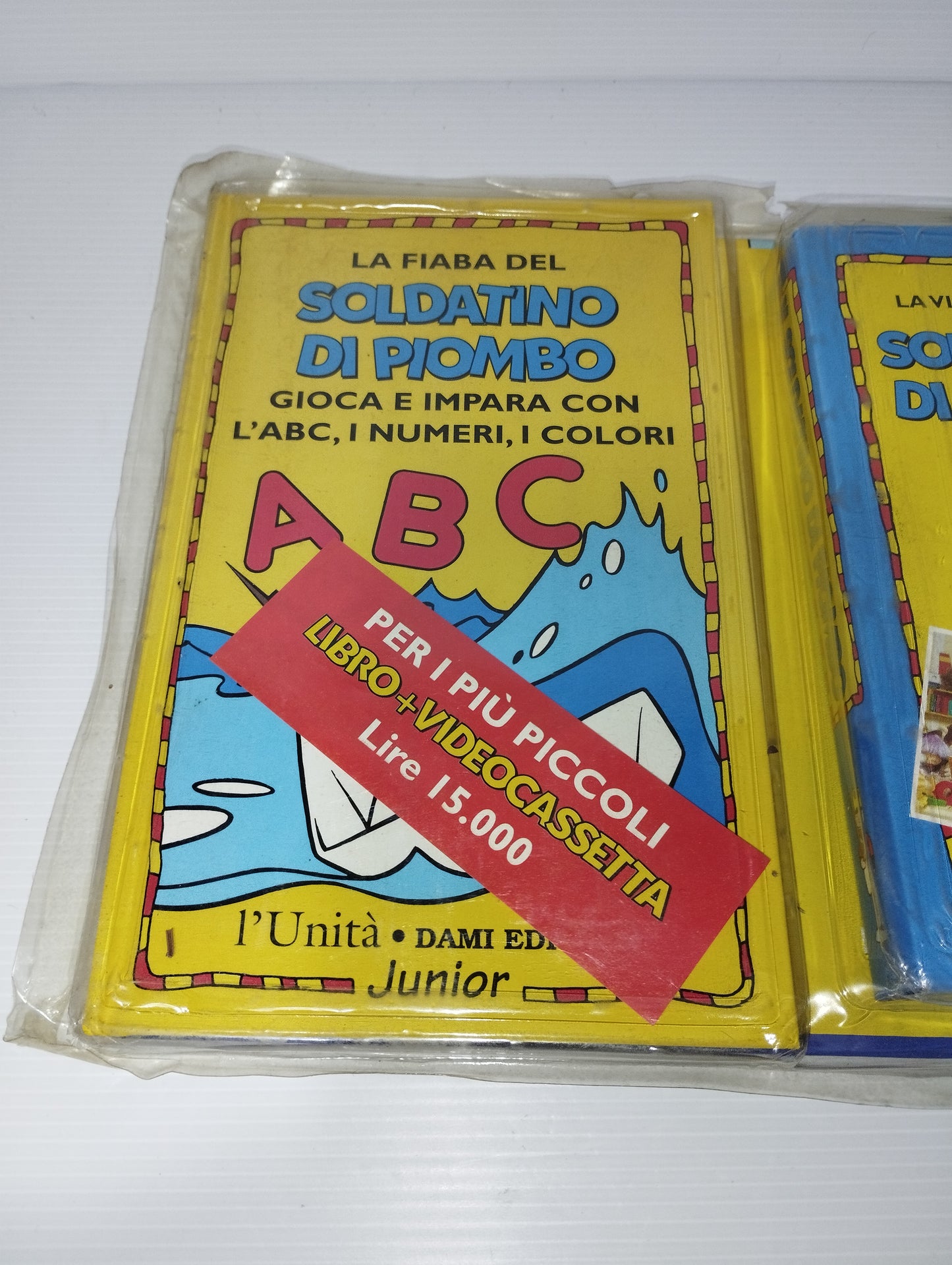 Soldatino di Piombo Libro +VHS Dami Editore L'Unità anno 1996