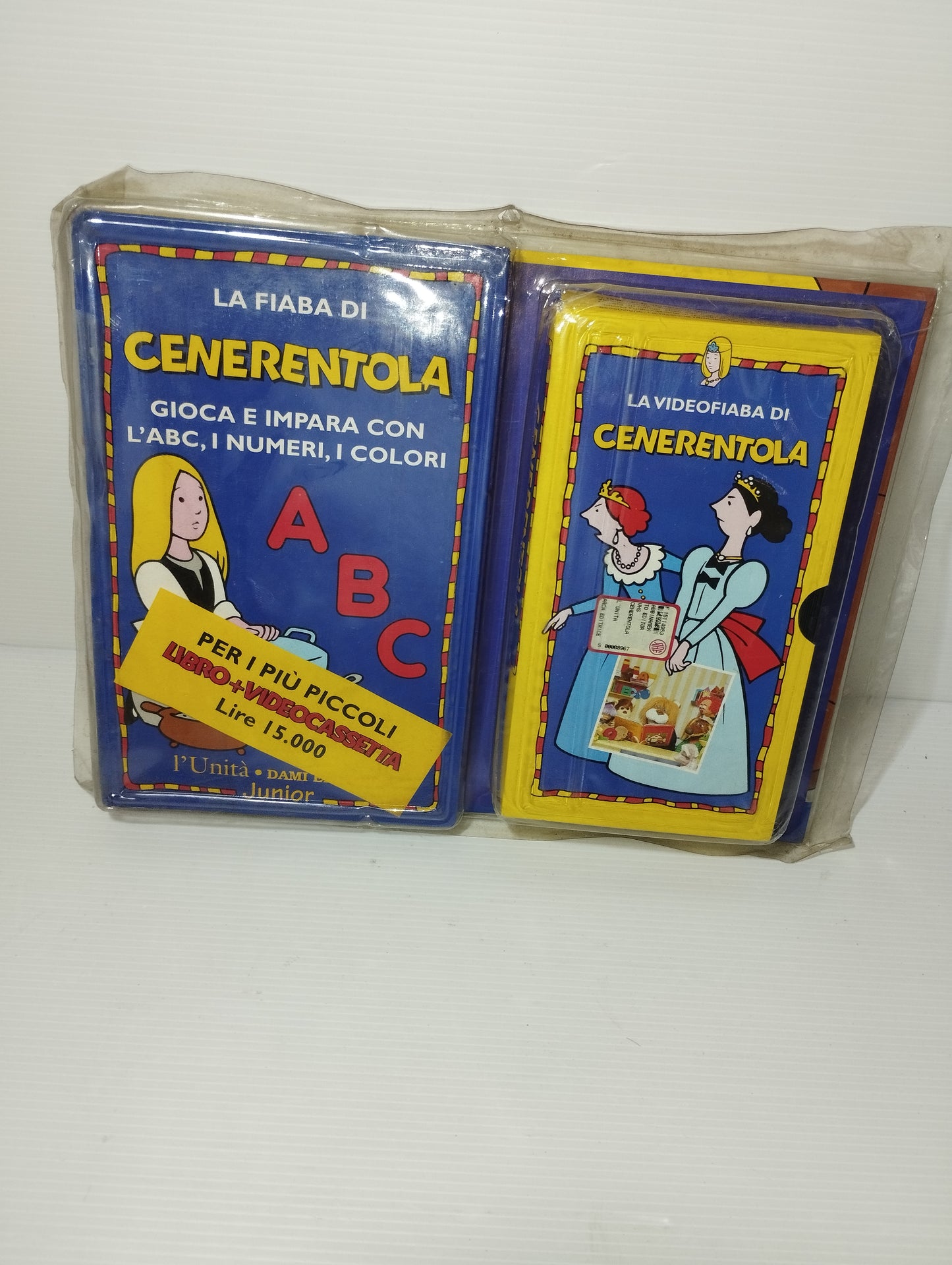 Cenerentola Libro +VHS Dami Editore l'Unità